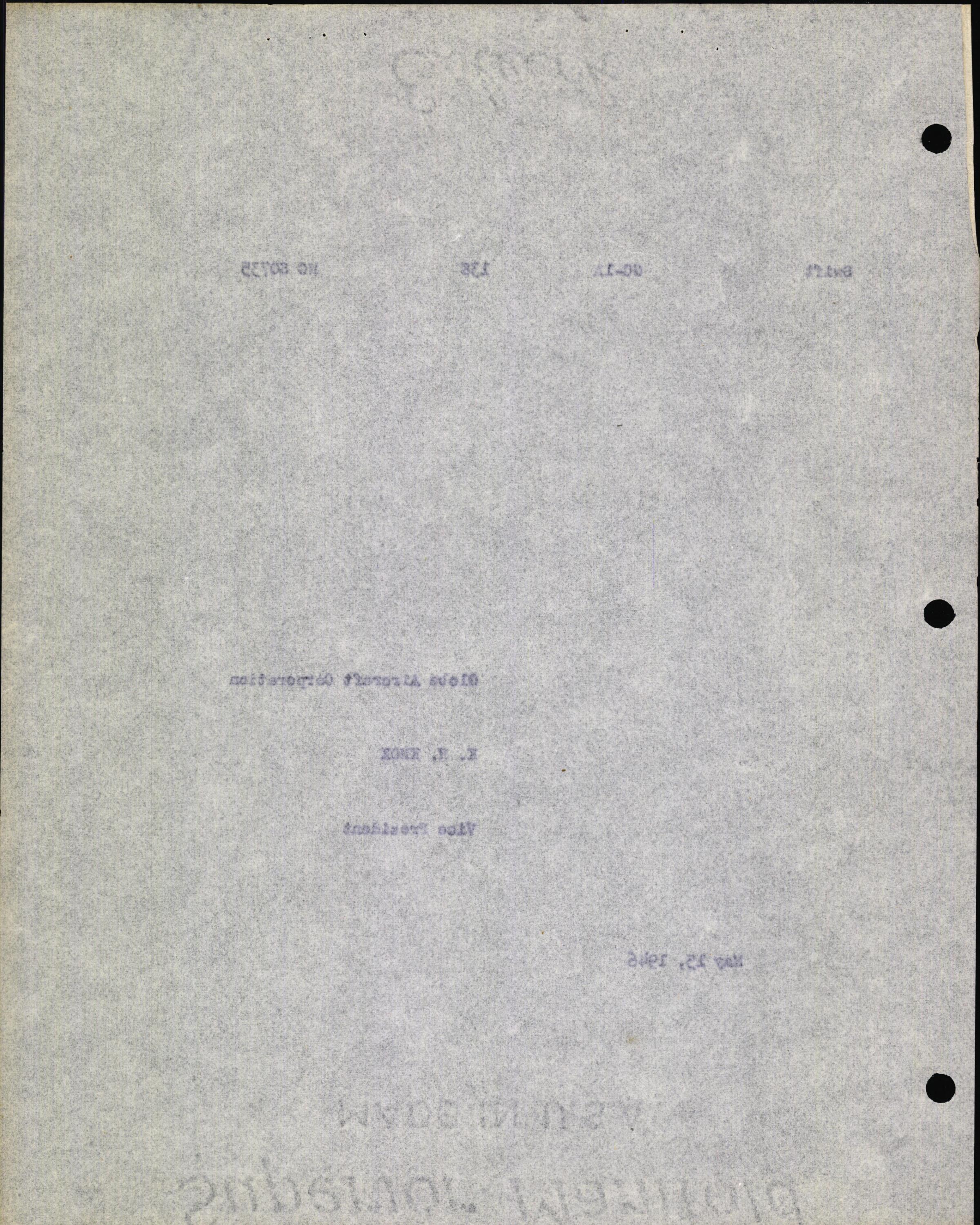 Sample page 6 from AirCorps Library document: Technical Information for Serial Number 138