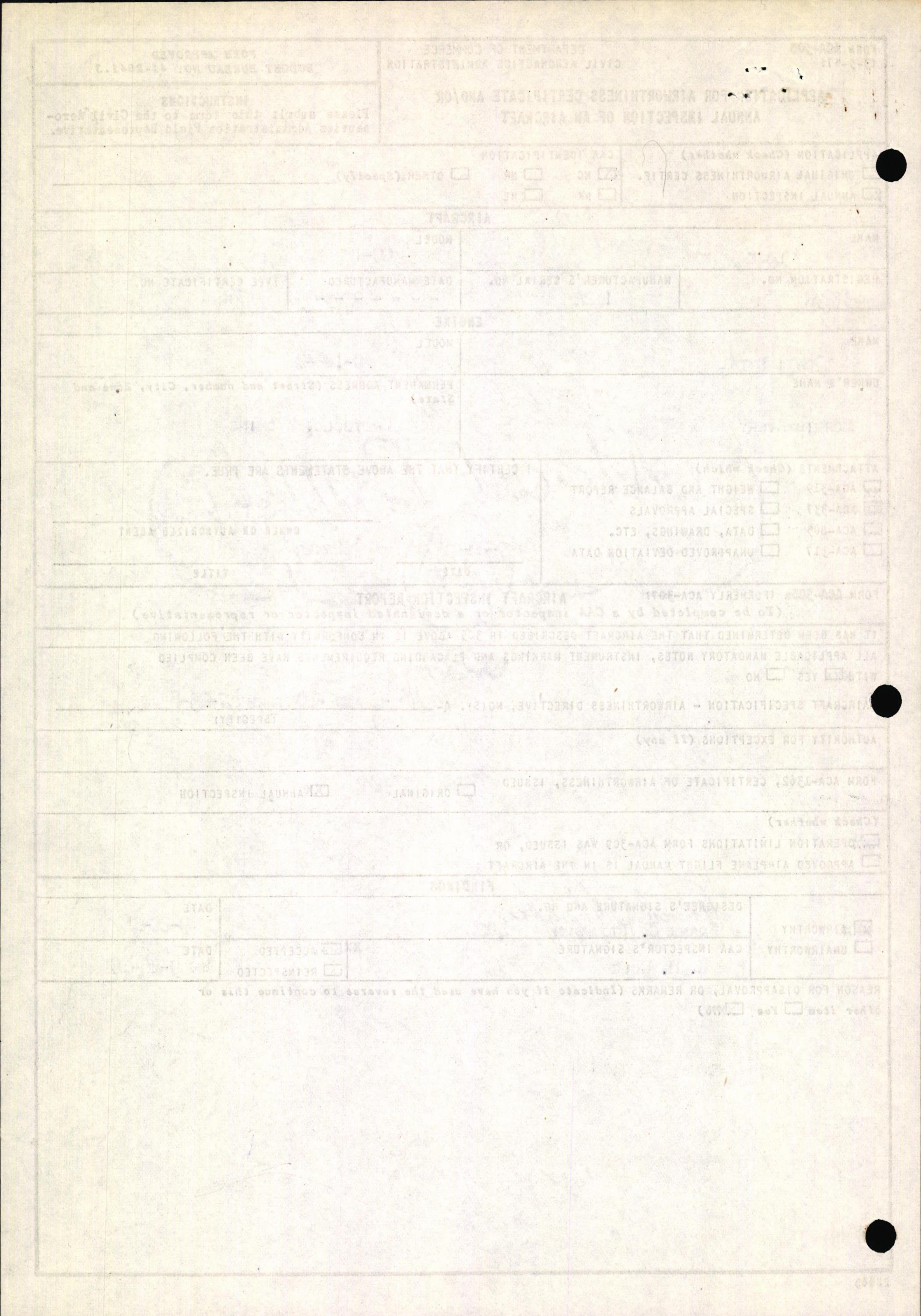 Sample page 6 from AirCorps Library document: Technical Information for Serial Number 1422