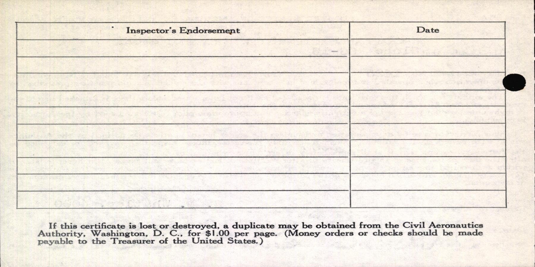 Sample page 6 from AirCorps Library document: Technical Information for Serial Number 1425