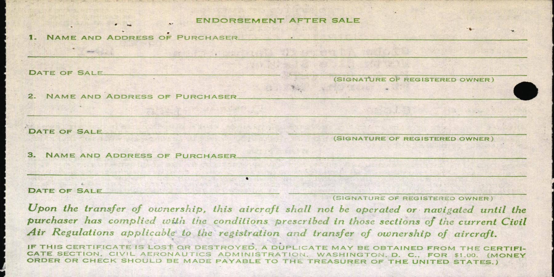 Sample page 8 from AirCorps Library document: Technical Information for Serial Number 1426