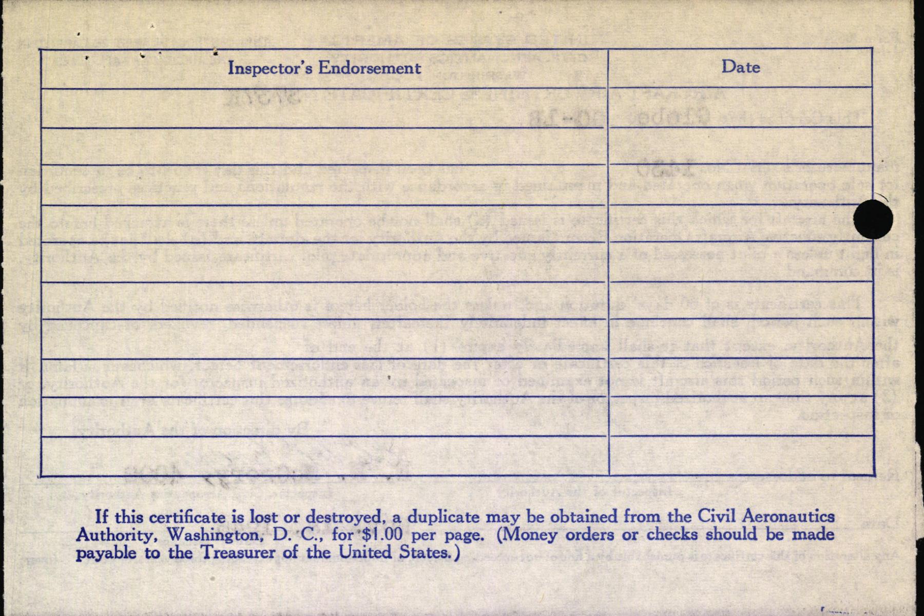 Sample page 8 from AirCorps Library document: Technical Information for Serial Number 1430