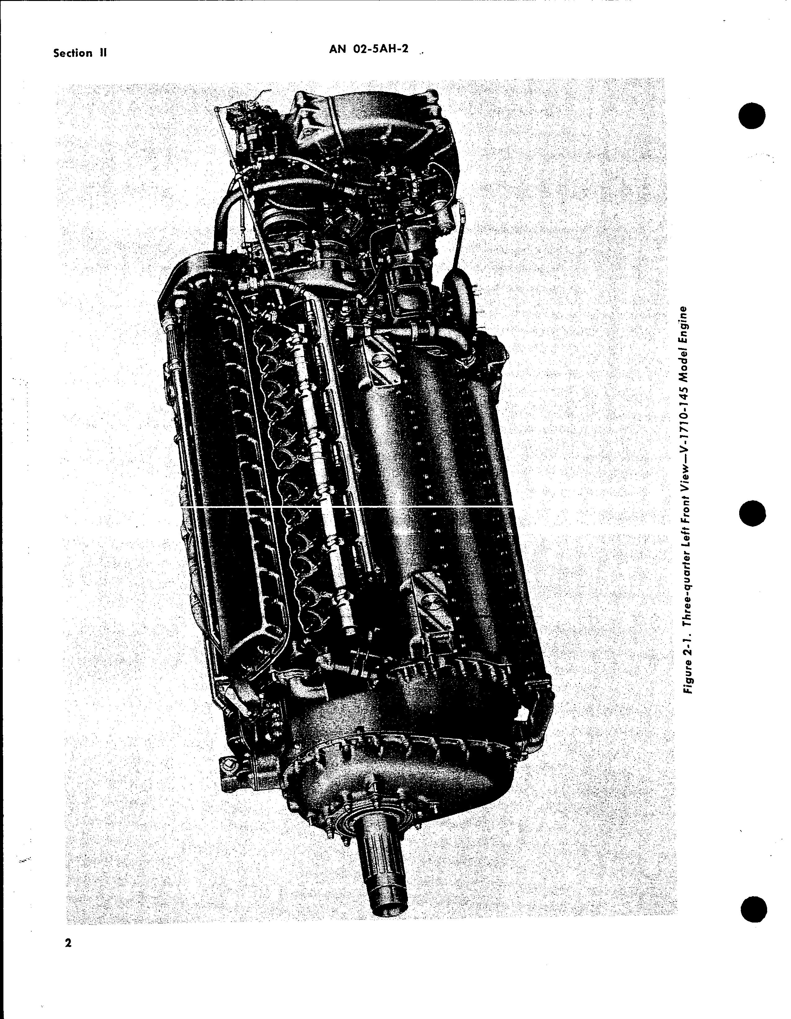 Sample page 6 from AirCorps Library document: Service Instructions for Models V-1710-143 and -145 Aircraft Engines