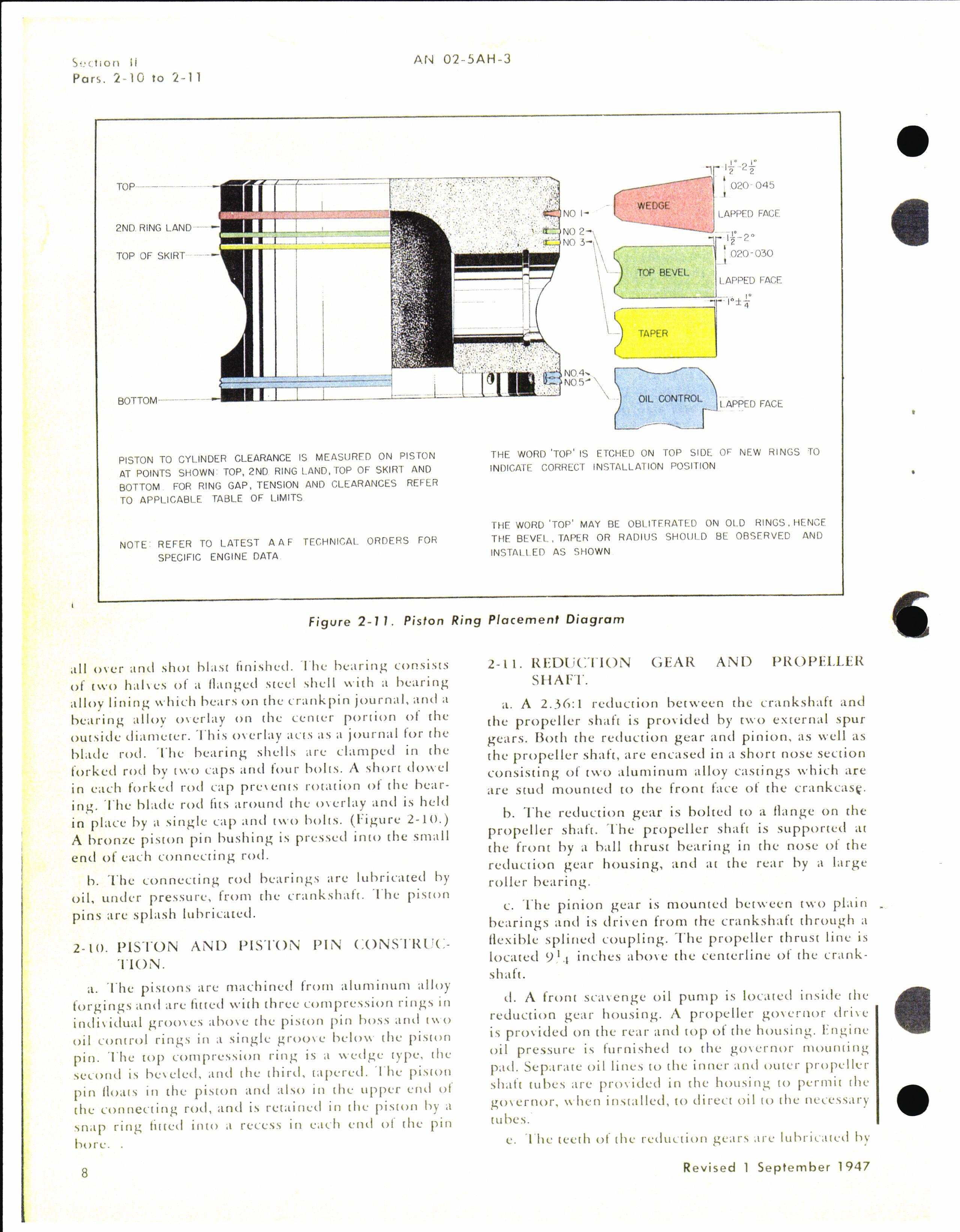 Sample page 14 from AirCorps Library document: Overhaul Instructions for Models V-1710-143 and -145 Aircraft Engines
