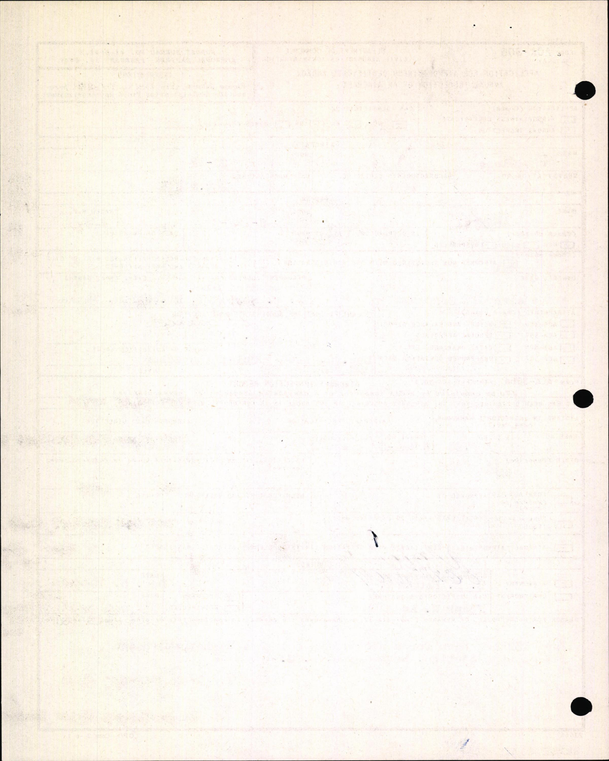 Sample page 4 from AirCorps Library document: Technical Information for Serial Number 1467