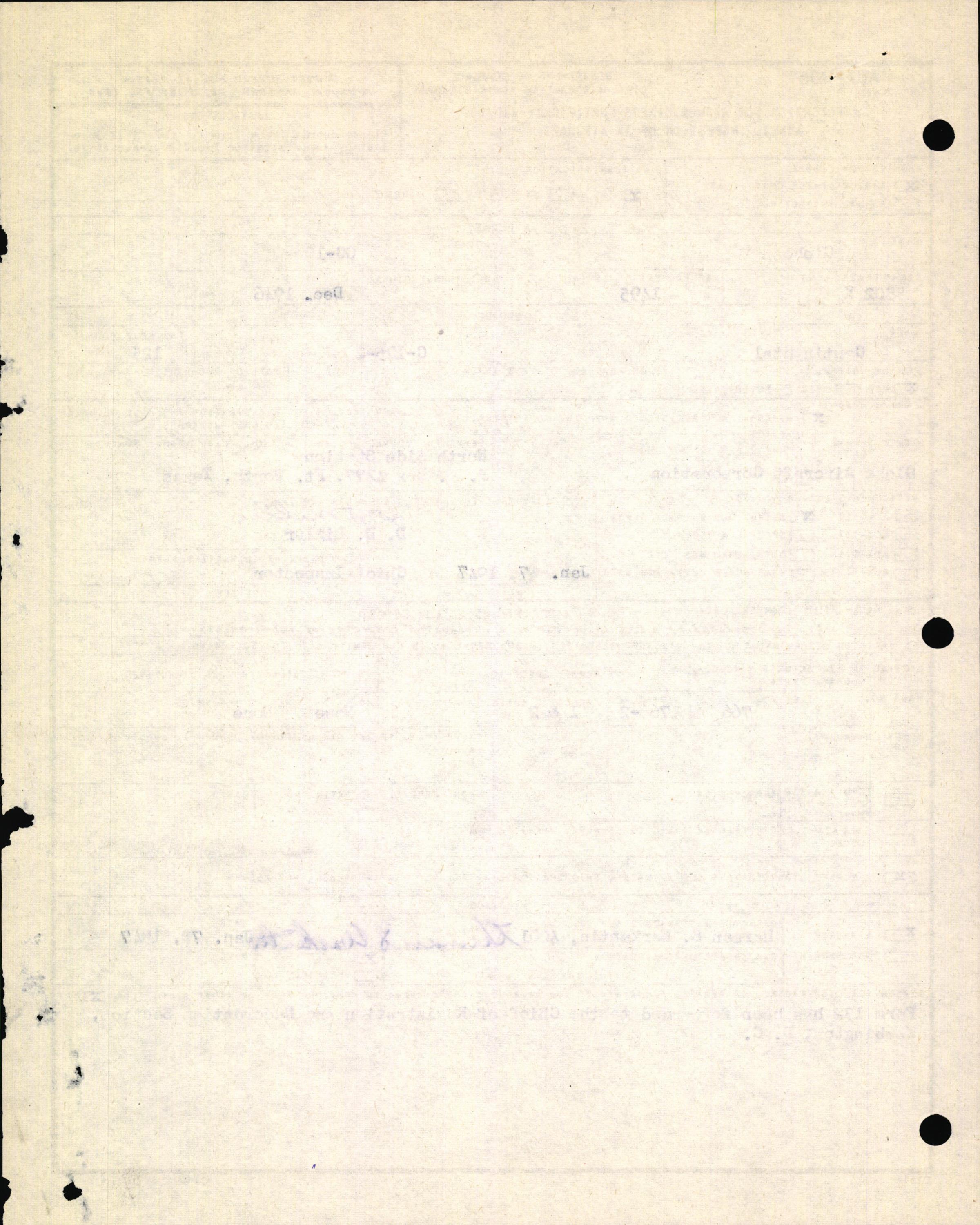 Sample page 4 from AirCorps Library document: Technical Information for Serial Number 1495