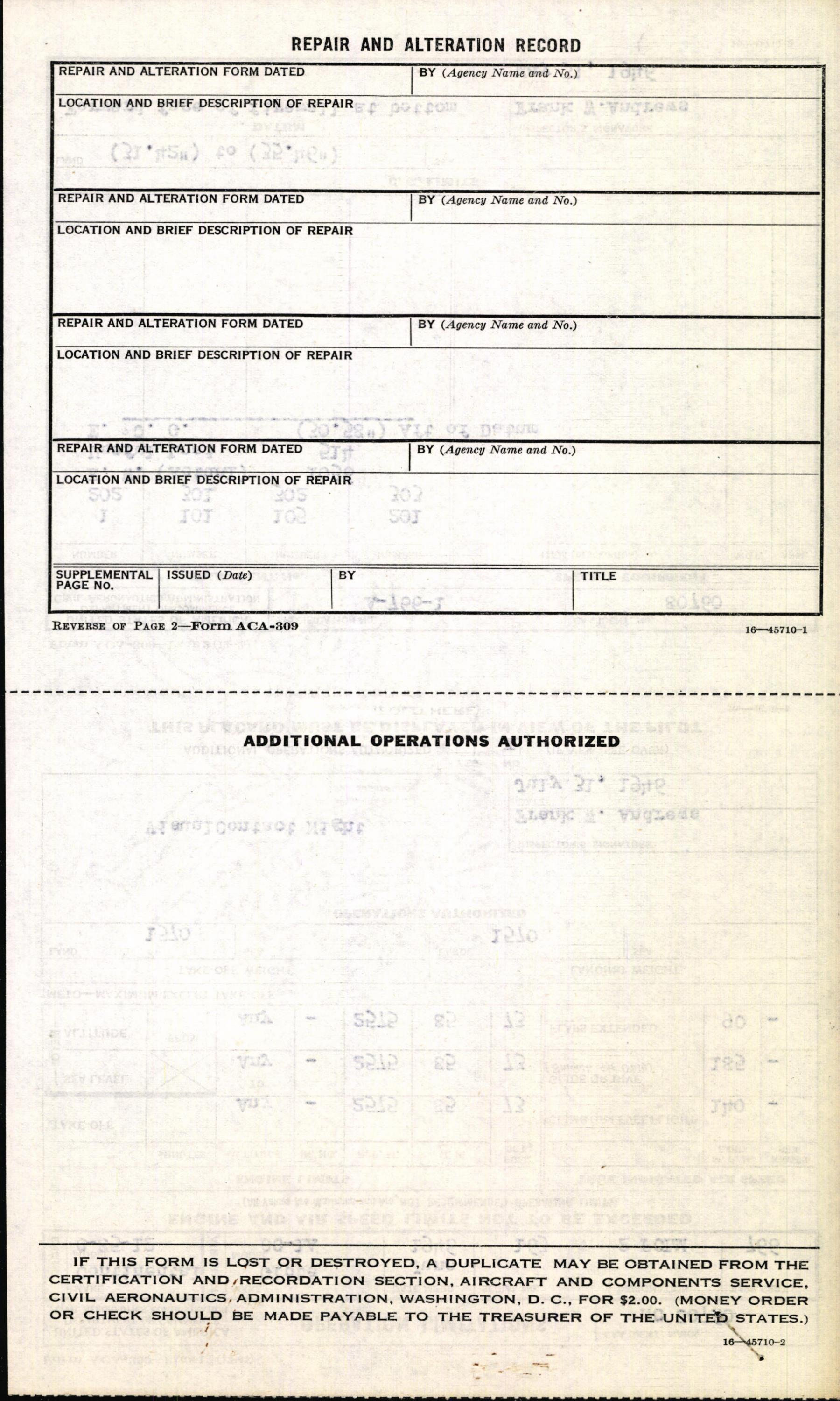Sample page 6 from AirCorps Library document: Technical Information for Serial Number 163