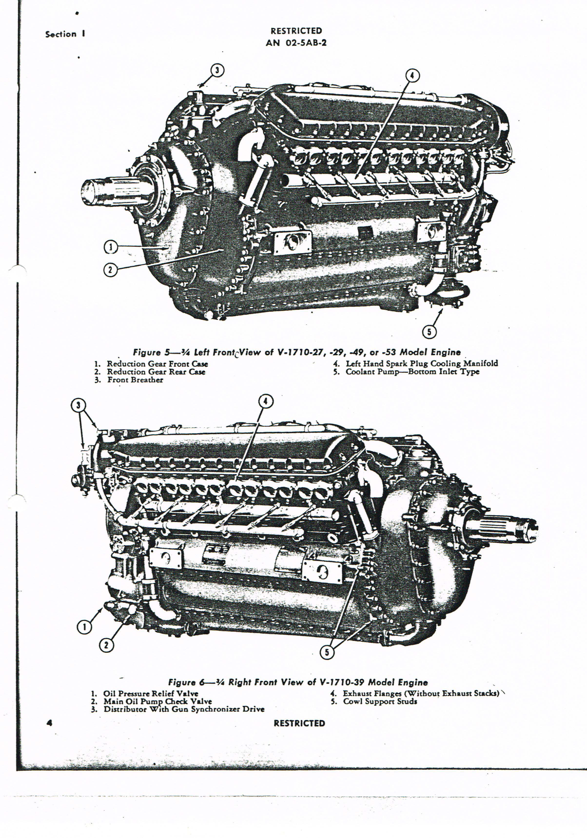 Sample page 8 from AirCorps Library document: Service Instructions for V-1710 Series