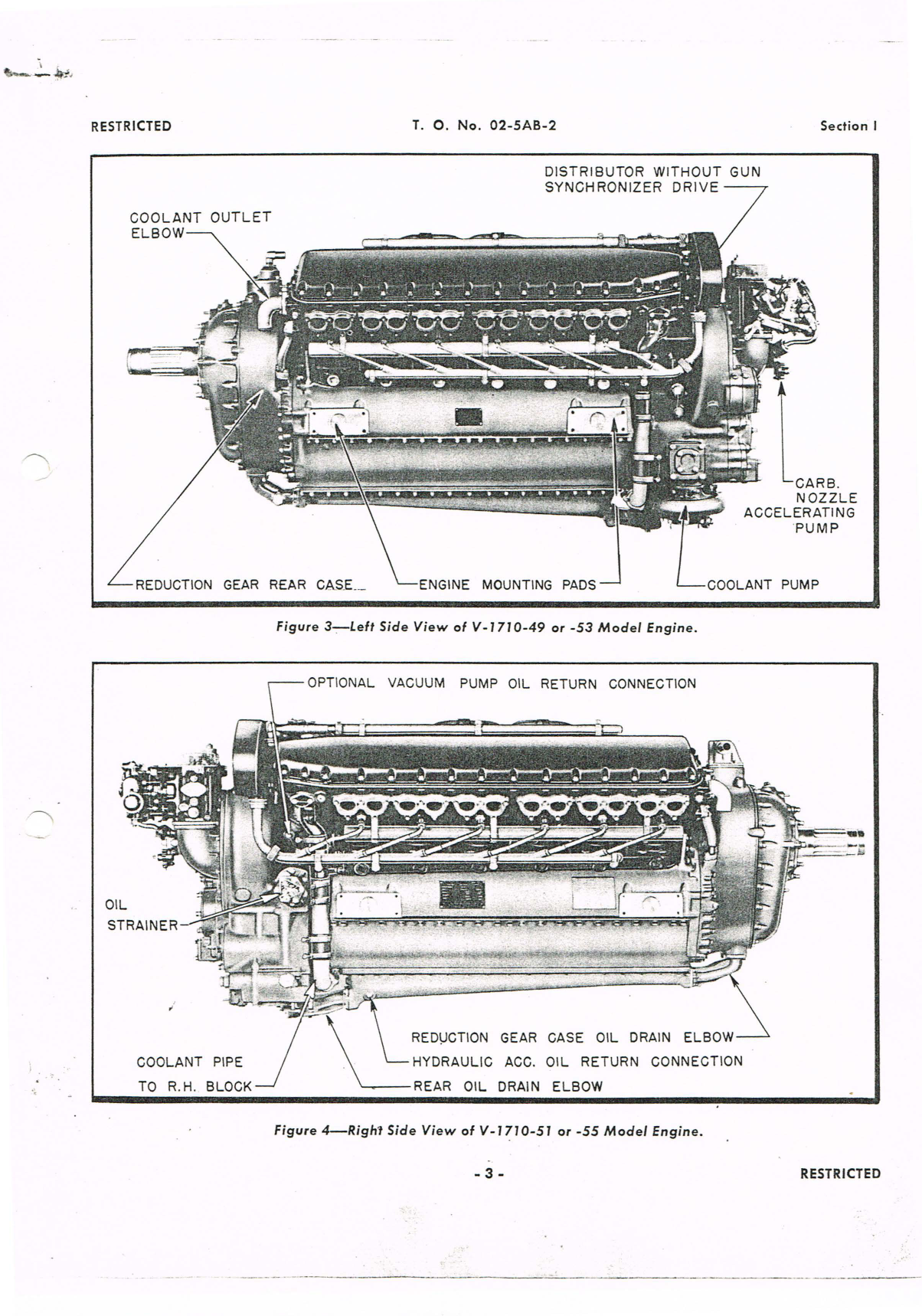 Sample page 9 from AirCorps Library document: Service Instructions for V-1710 Series Engines