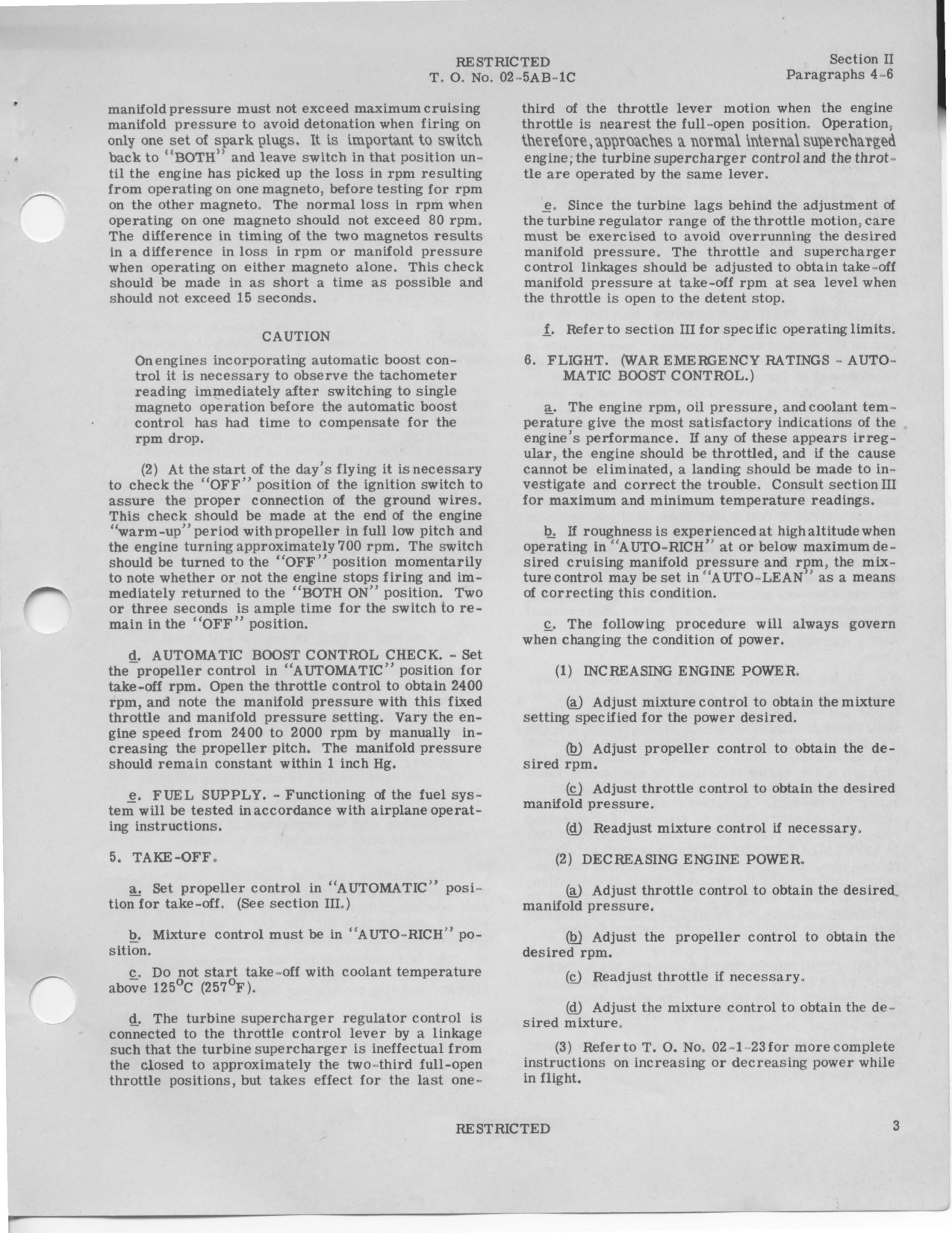 Sample page 7 from AirCorps Library document: Overhaul Instructions for V-1710-89 and V-1710-91 Engines