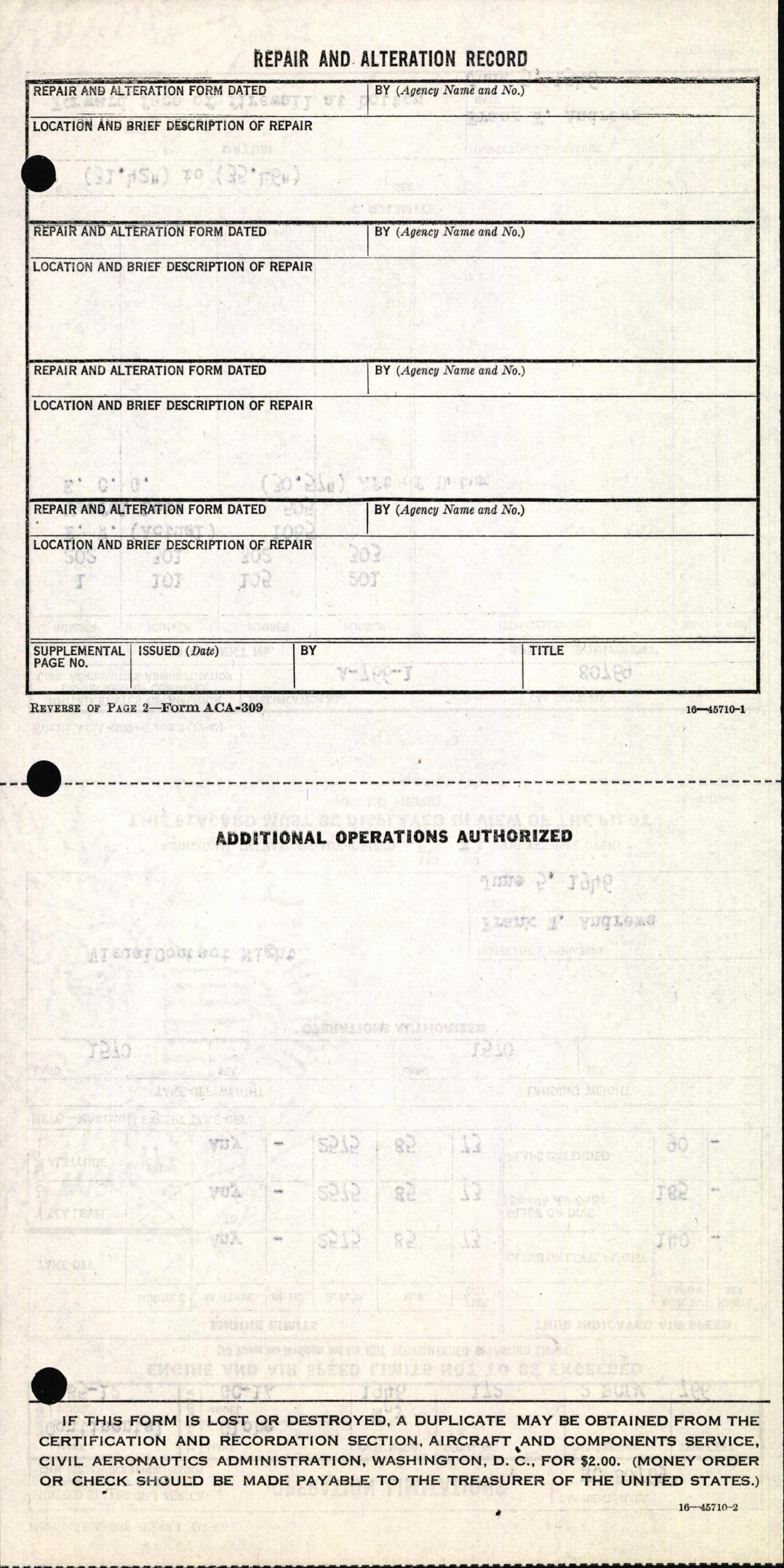 Sample page 4 from AirCorps Library document: Technical Information for Serial Number 172