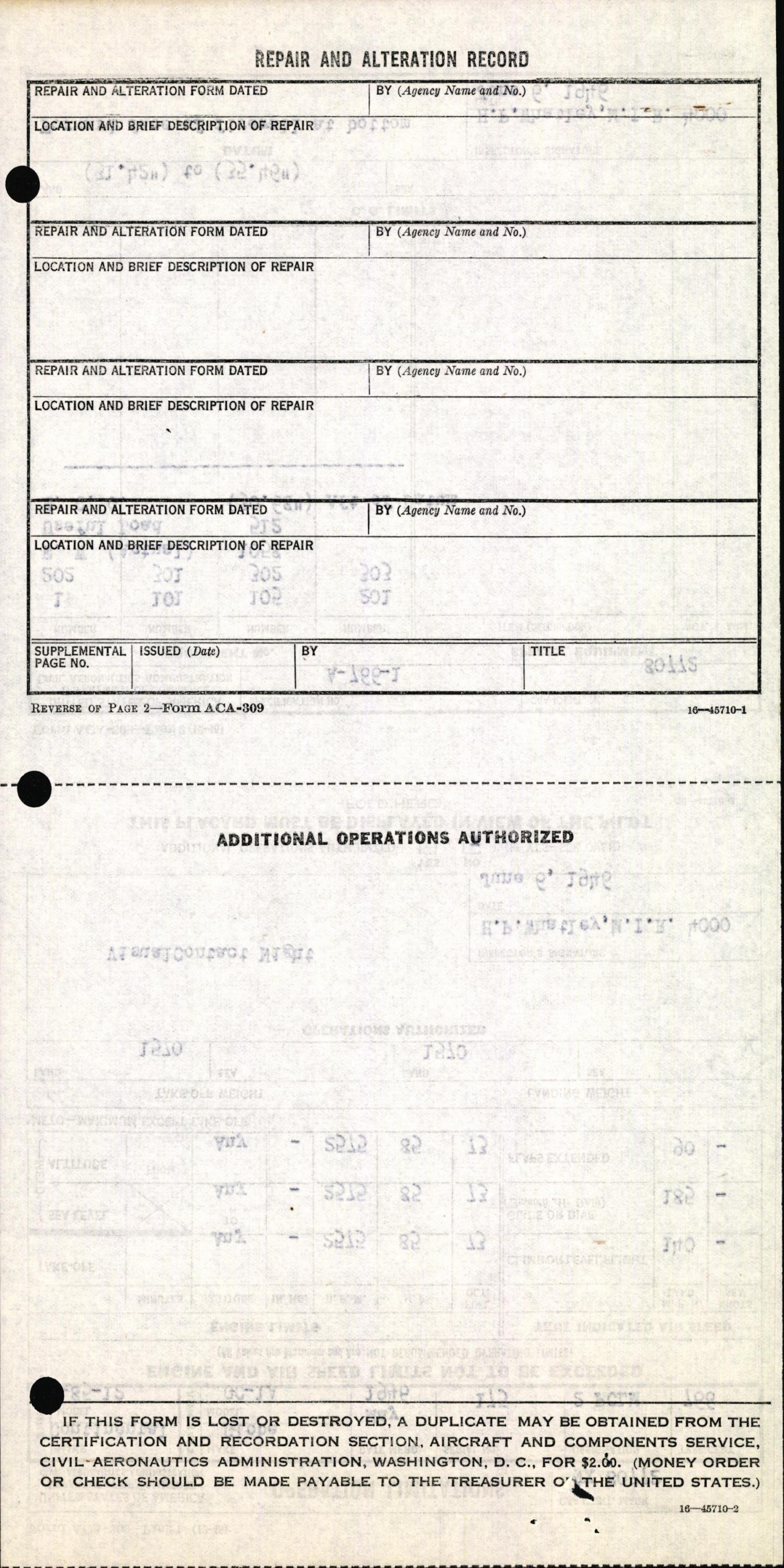 Sample page 6 from AirCorps Library document: Technical Information for Serial Number 175