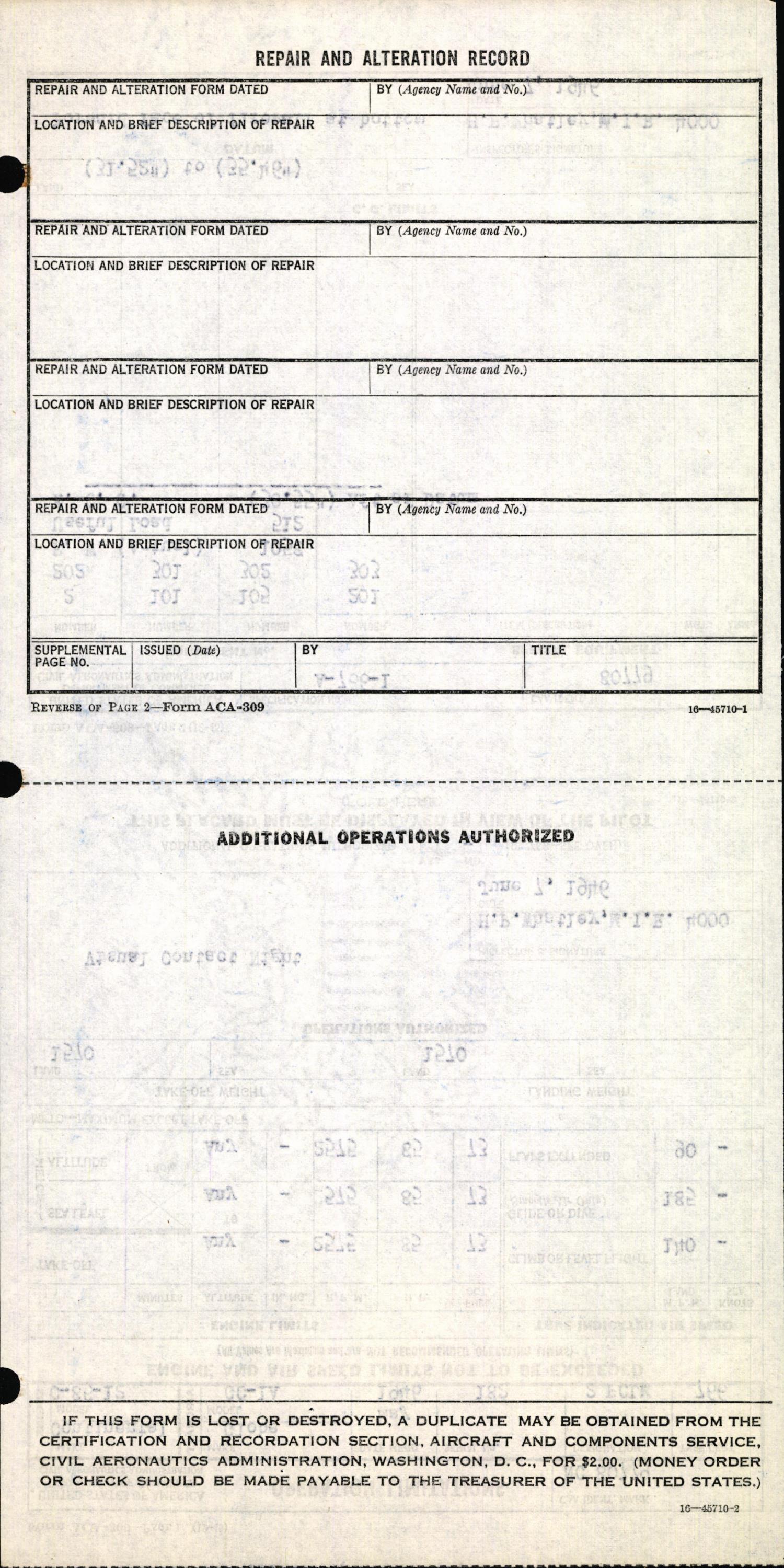 Sample page 6 from AirCorps Library document: Technical Information for Serial Number 182