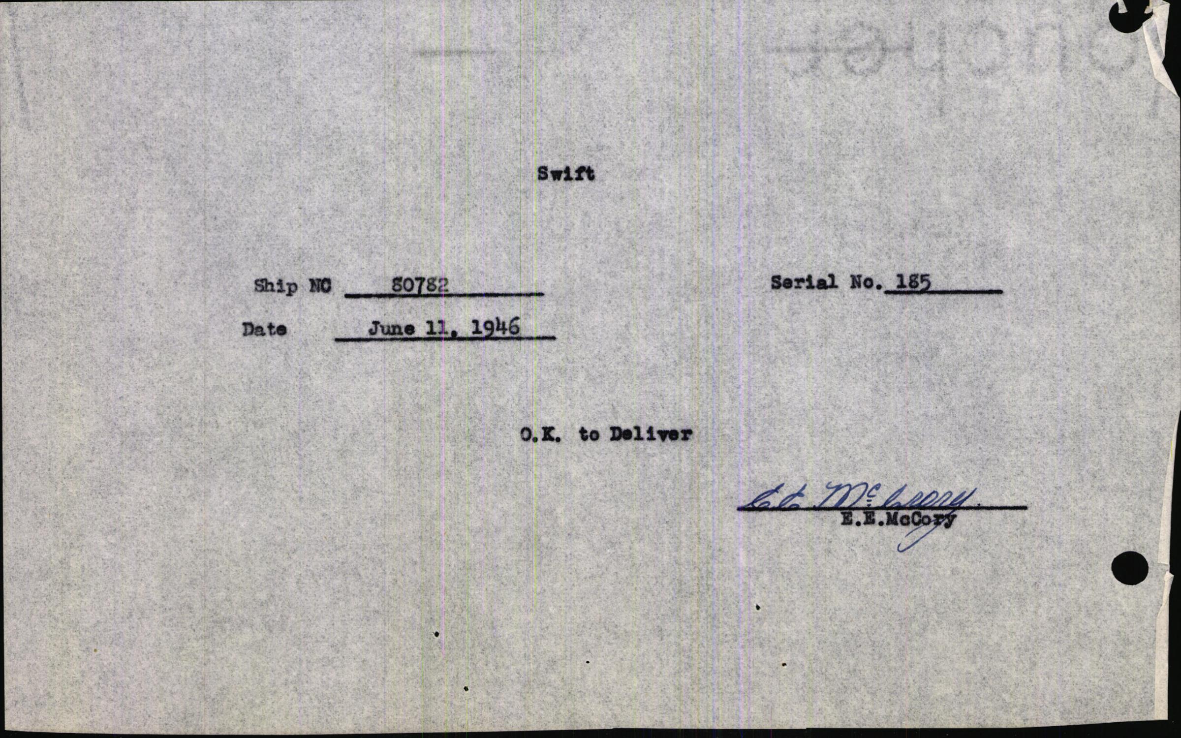 Sample page 5 from AirCorps Library document: Technical Information for Serial Number 185