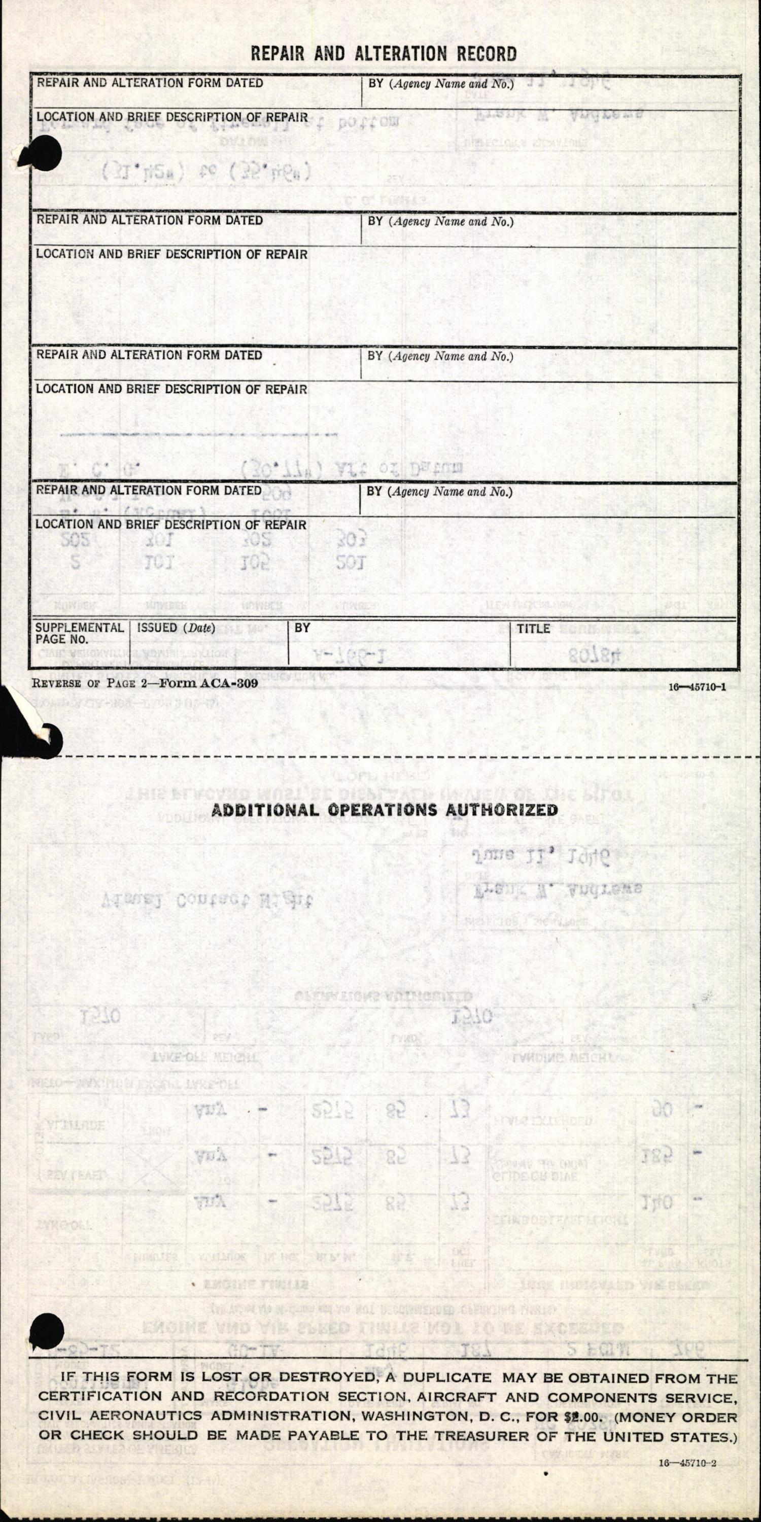 Sample page 4 from AirCorps Library document: Technical Information for Serial Number 187