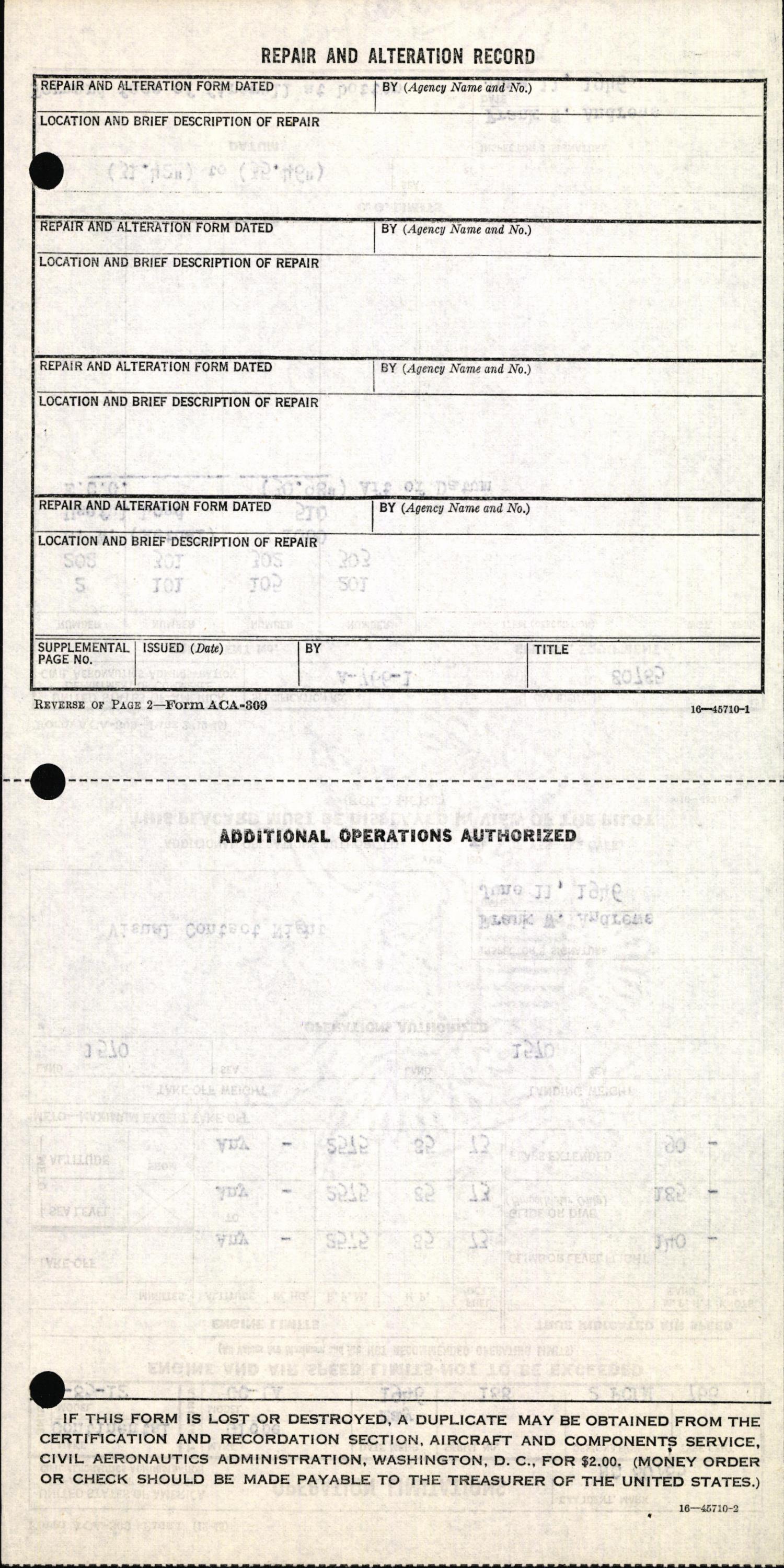 Sample page 6 from AirCorps Library document: Technical Information for Serial Number 188