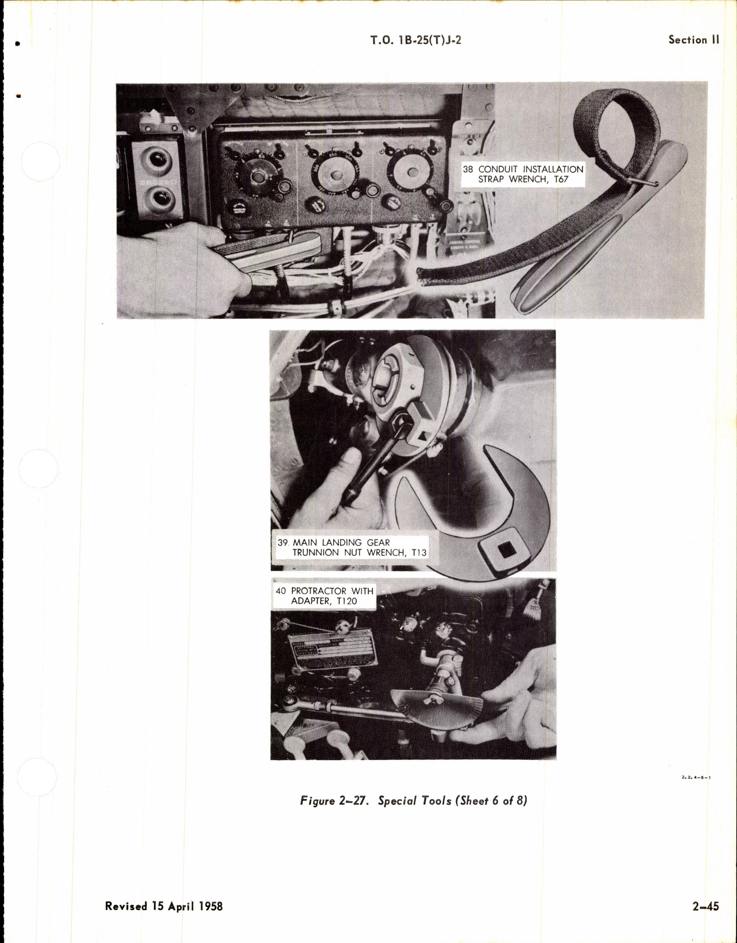 Sample page 15 from AirCorps Library document: Maintenance Instructions for B-25J, B-25L, and B-25N