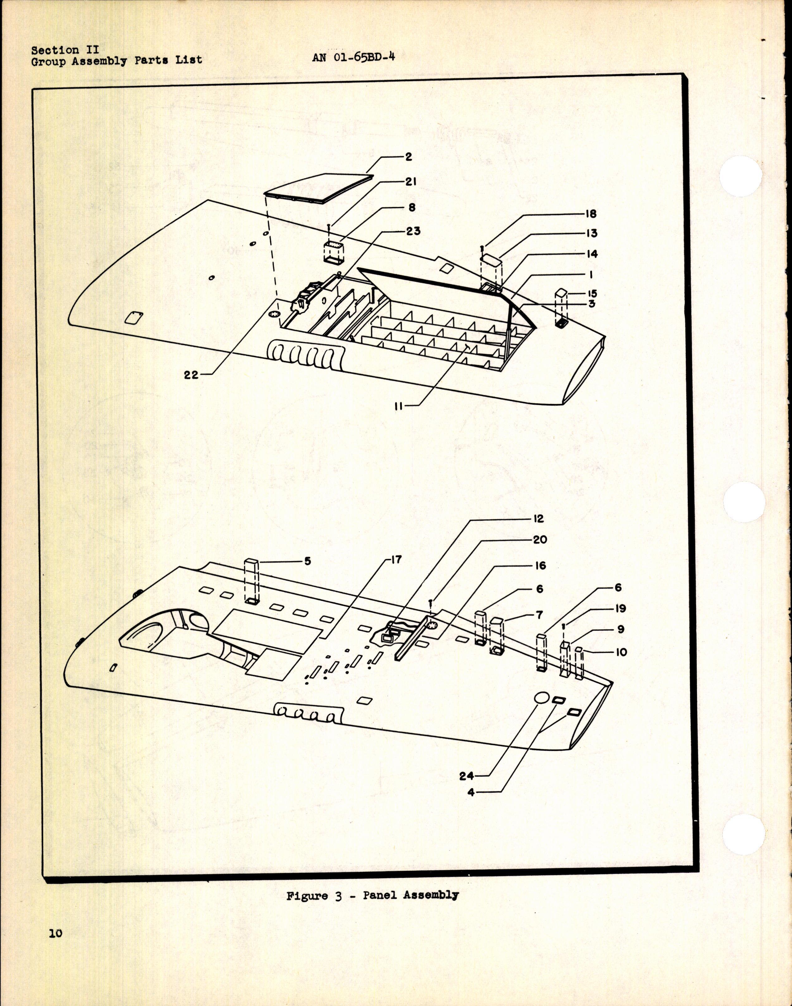 Sample page 16 from AirCorps Library document: Parts Catalog for F-47N Series Aircraft