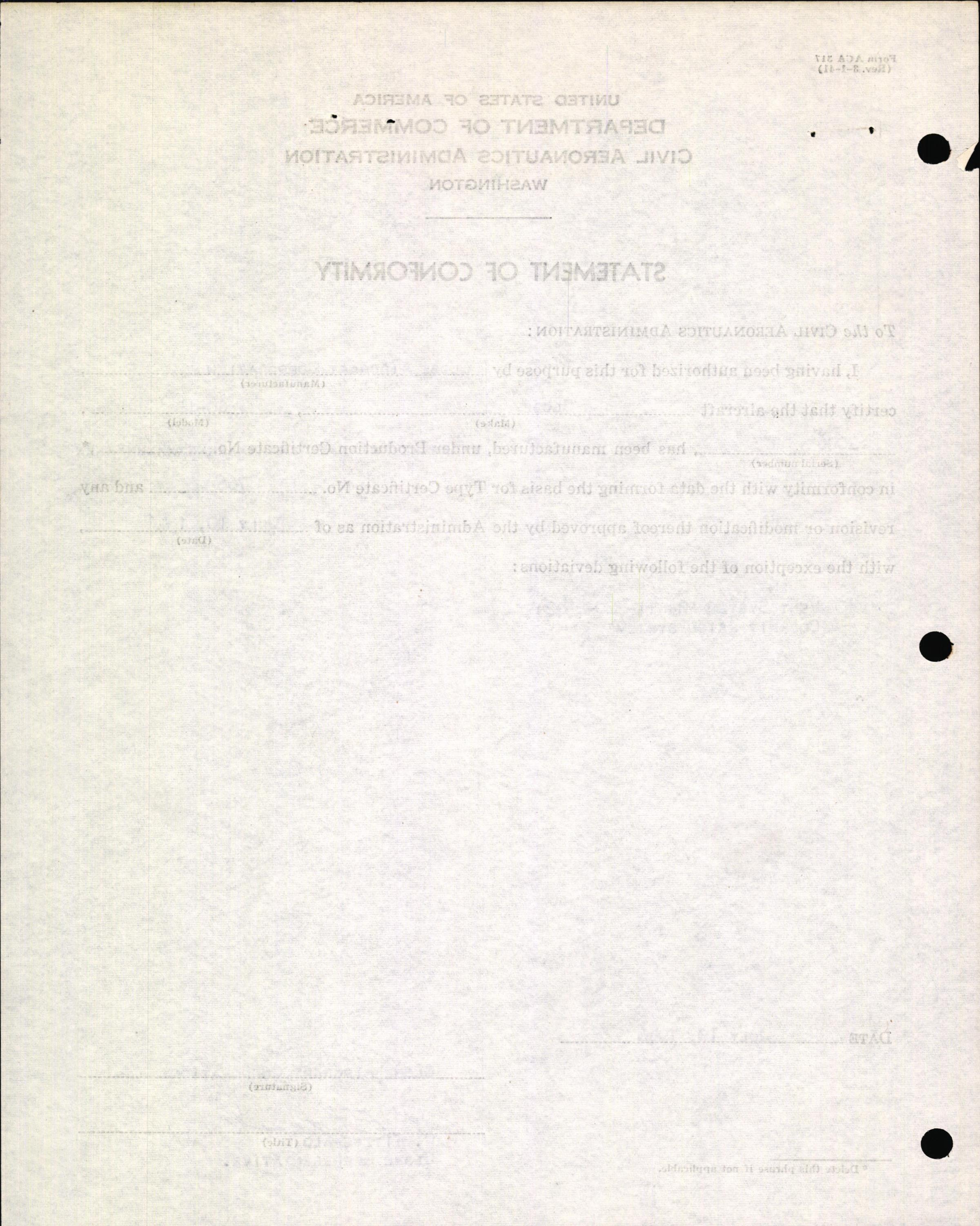 Sample page 4 from AirCorps Library document: Technical Information for Serial Number 2006