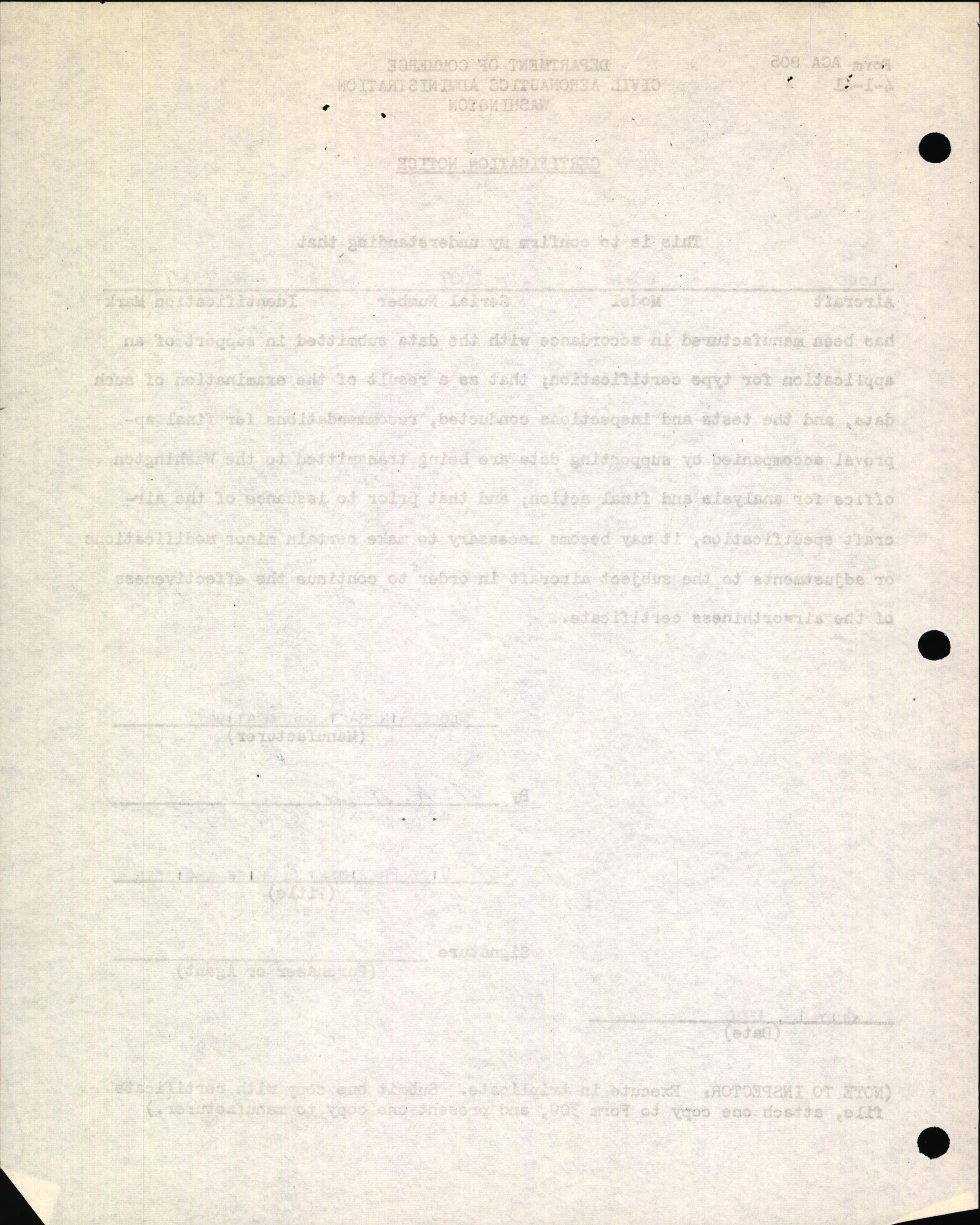 Sample page 8 from AirCorps Library document: Technical Information for Serial Number 2007