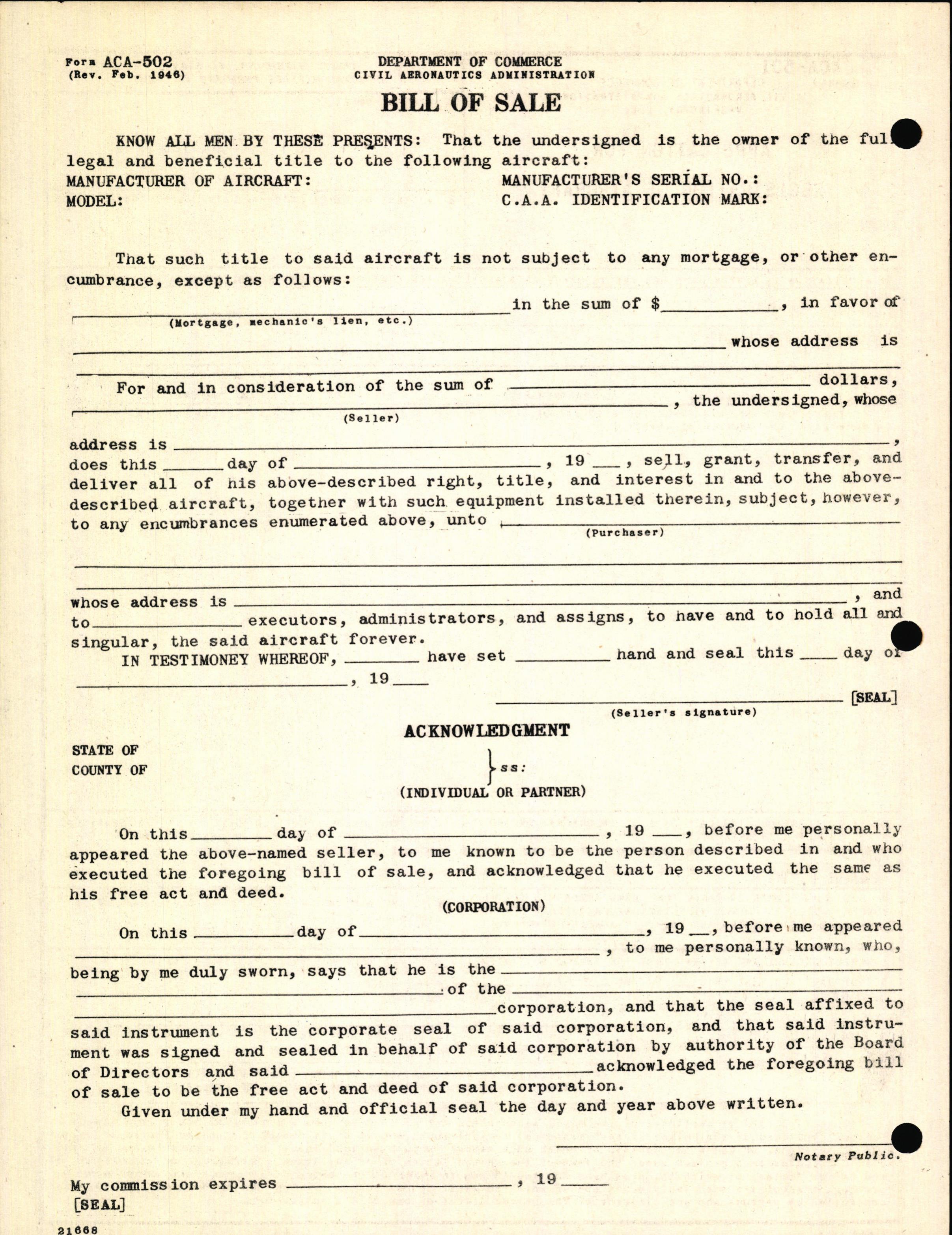 Sample page 2 from AirCorps Library document: Technical Information for Serial Number 2015