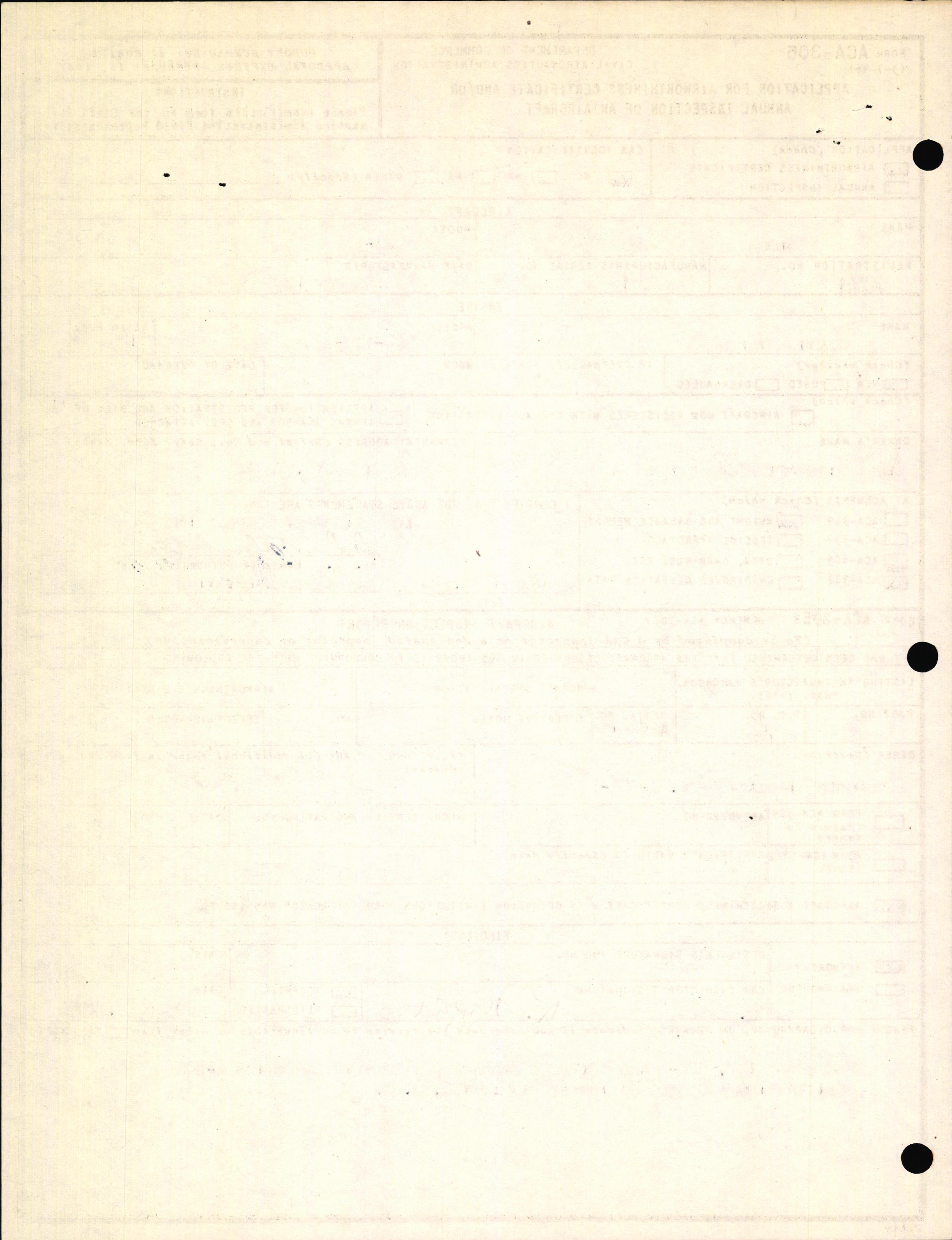 Sample page 4 from AirCorps Library document: Technical Information for Serial Number 2061