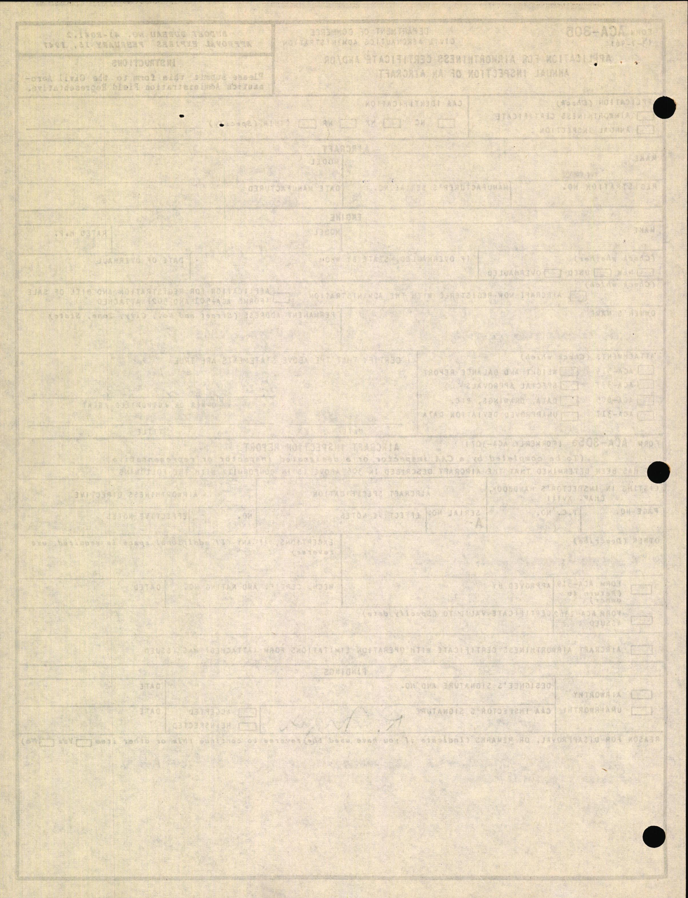 Sample page 4 from AirCorps Library document: Technical Information for Serial Number 2062