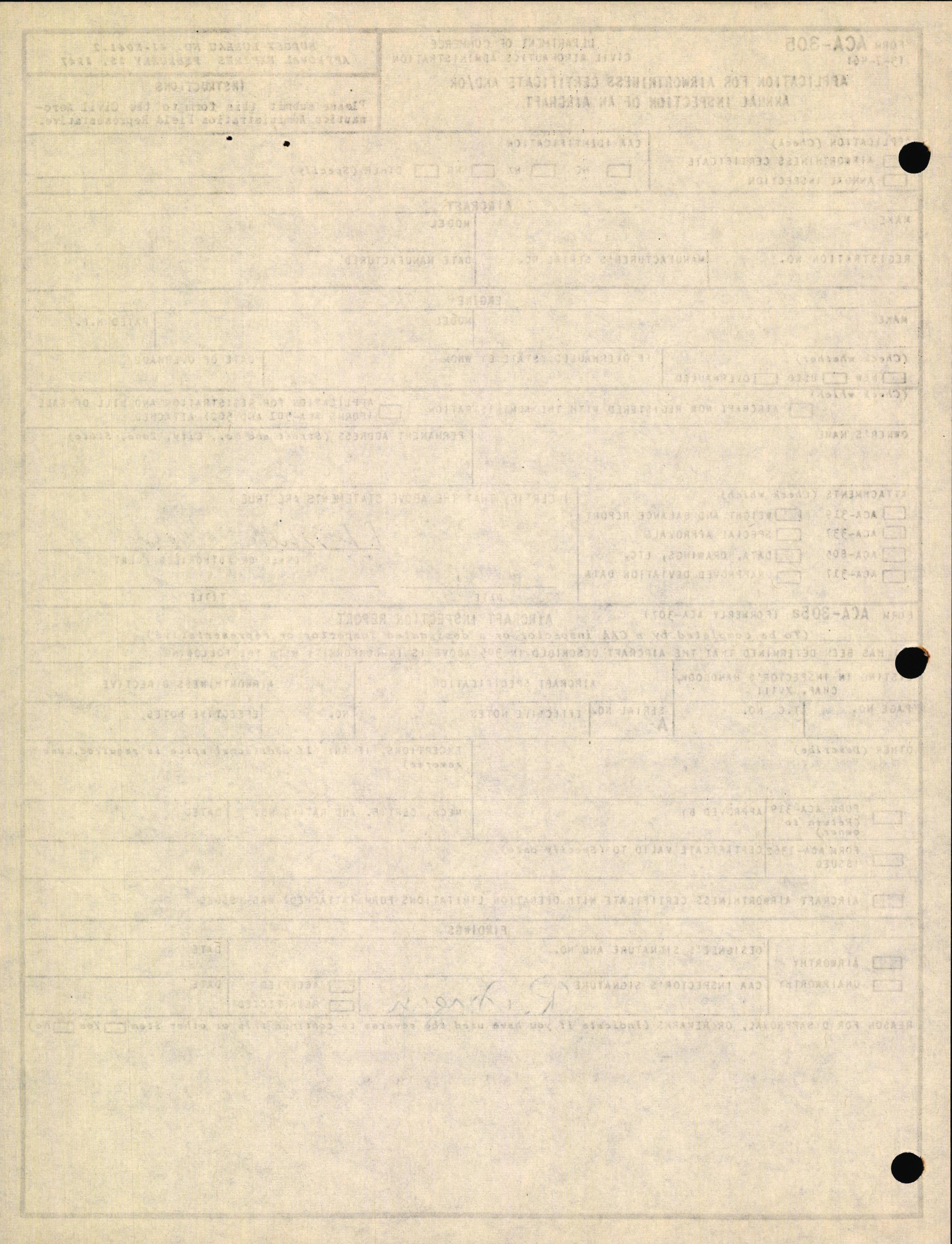 Sample page 4 from AirCorps Library document: Technical Information for Serial Number 2066