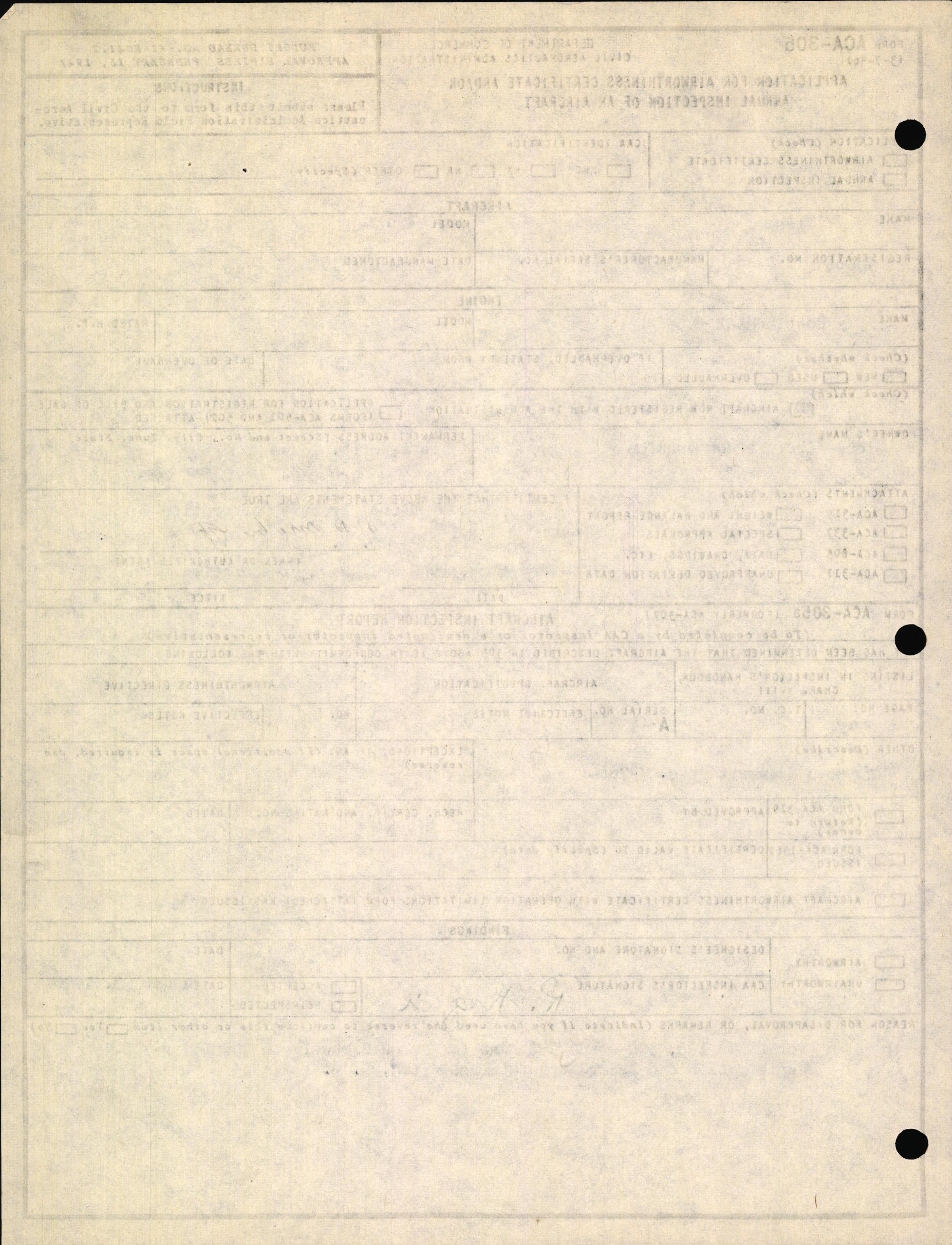 Sample page 4 from AirCorps Library document: Technical Information for Serial Number 2068