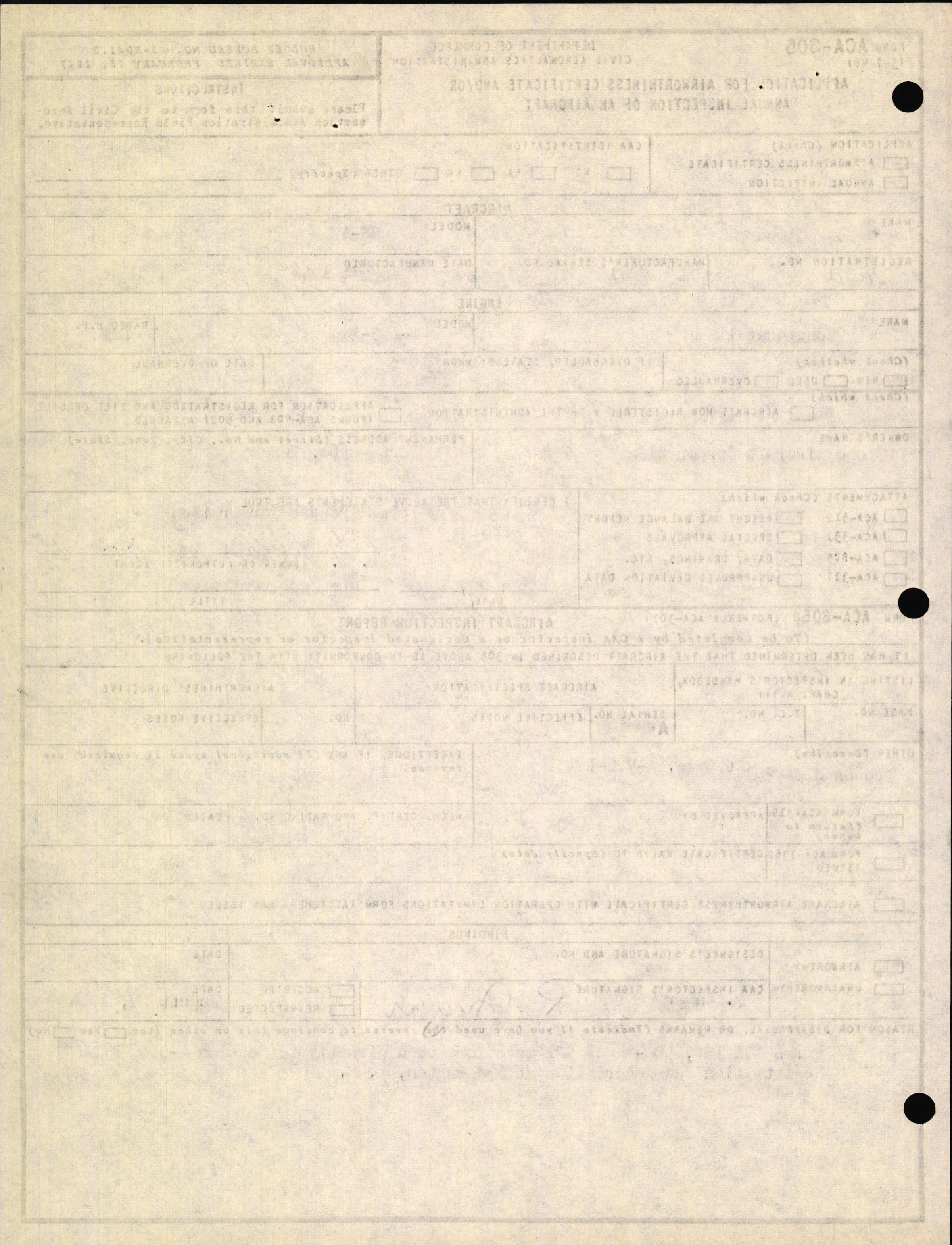 Sample page 4 from AirCorps Library document: Technical Information for Serial Number 2071