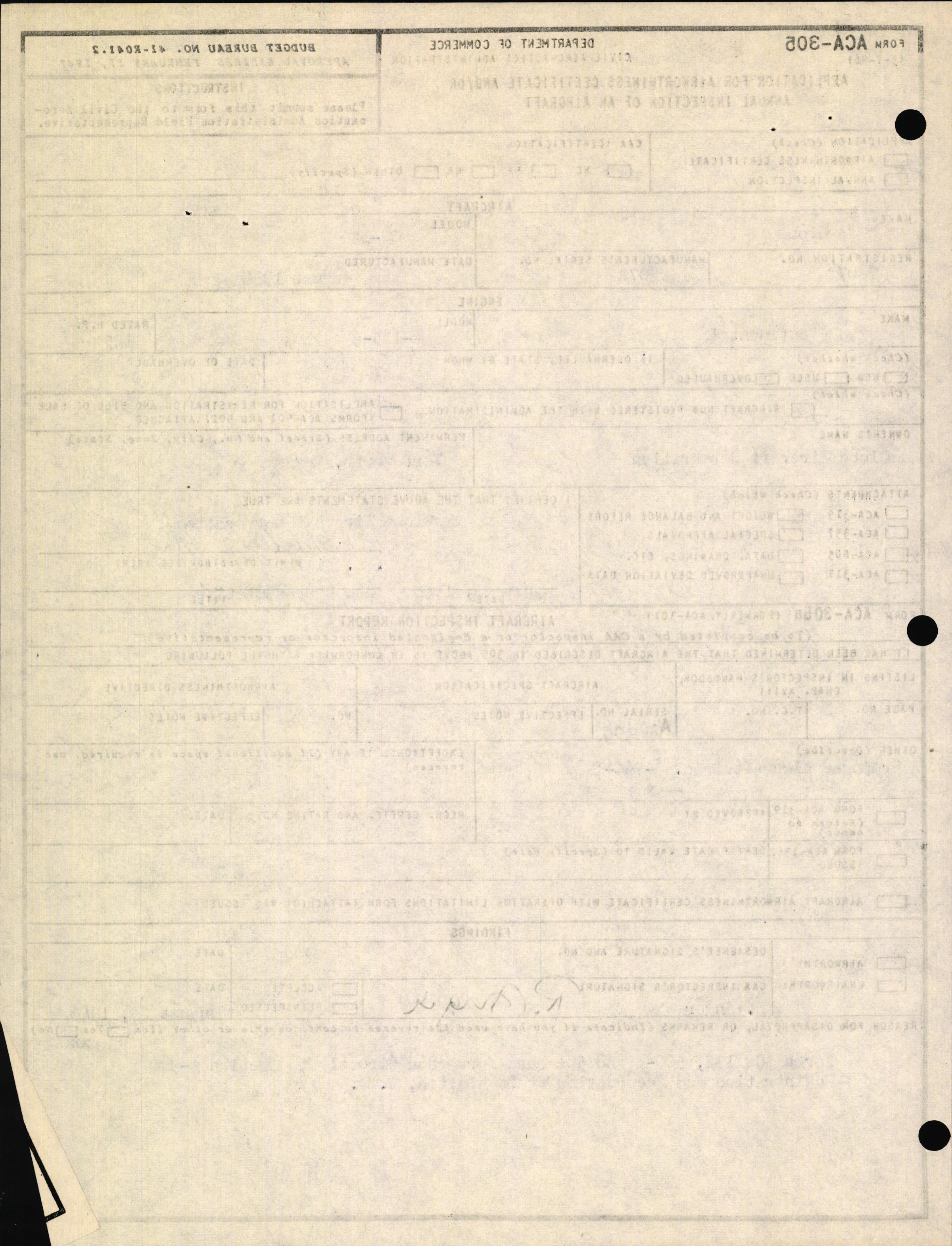 Sample page 4 from AirCorps Library document: Technical Information for Serial Number 2072