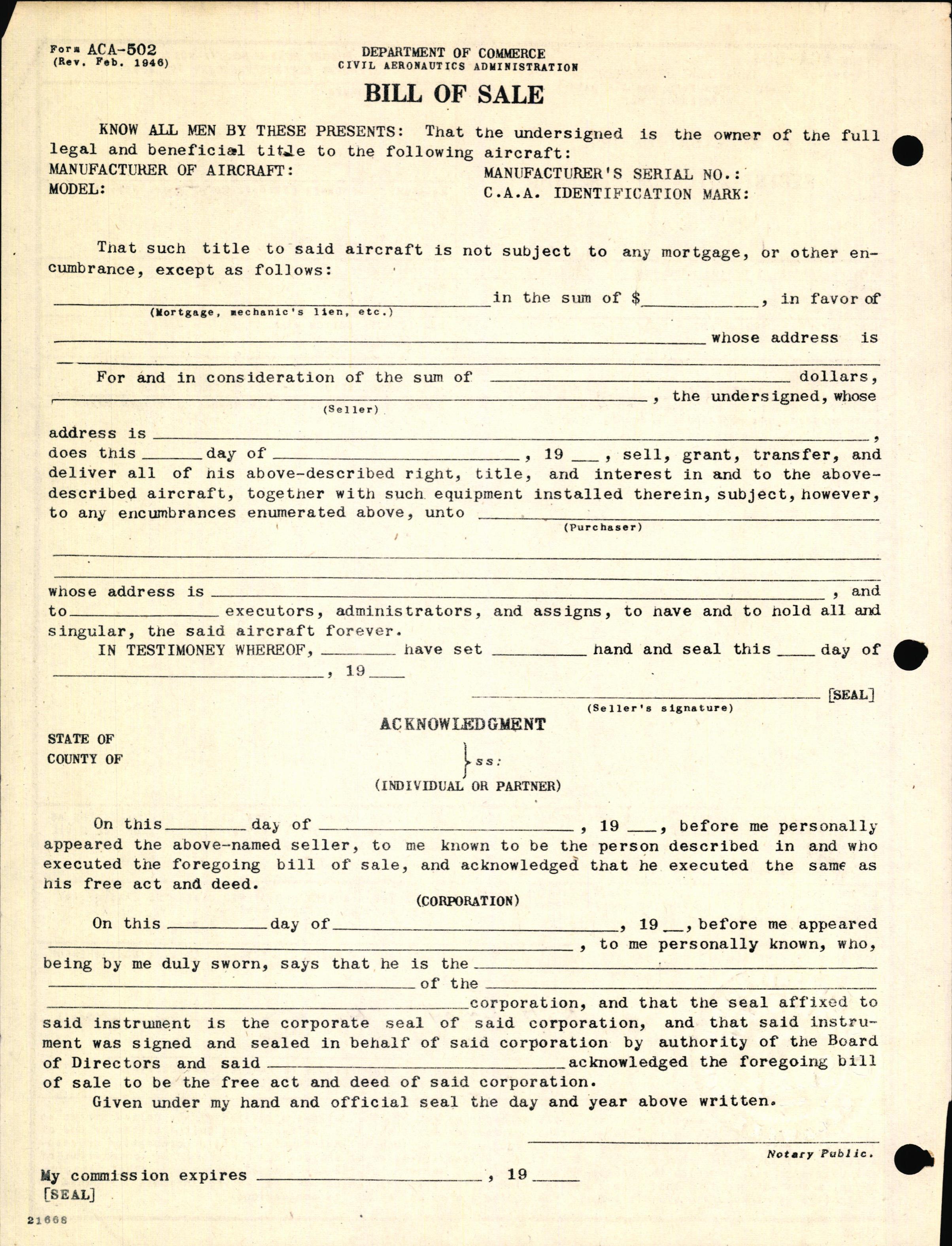 Sample page 2 from AirCorps Library document: Technical Information for Serial Number 2080
