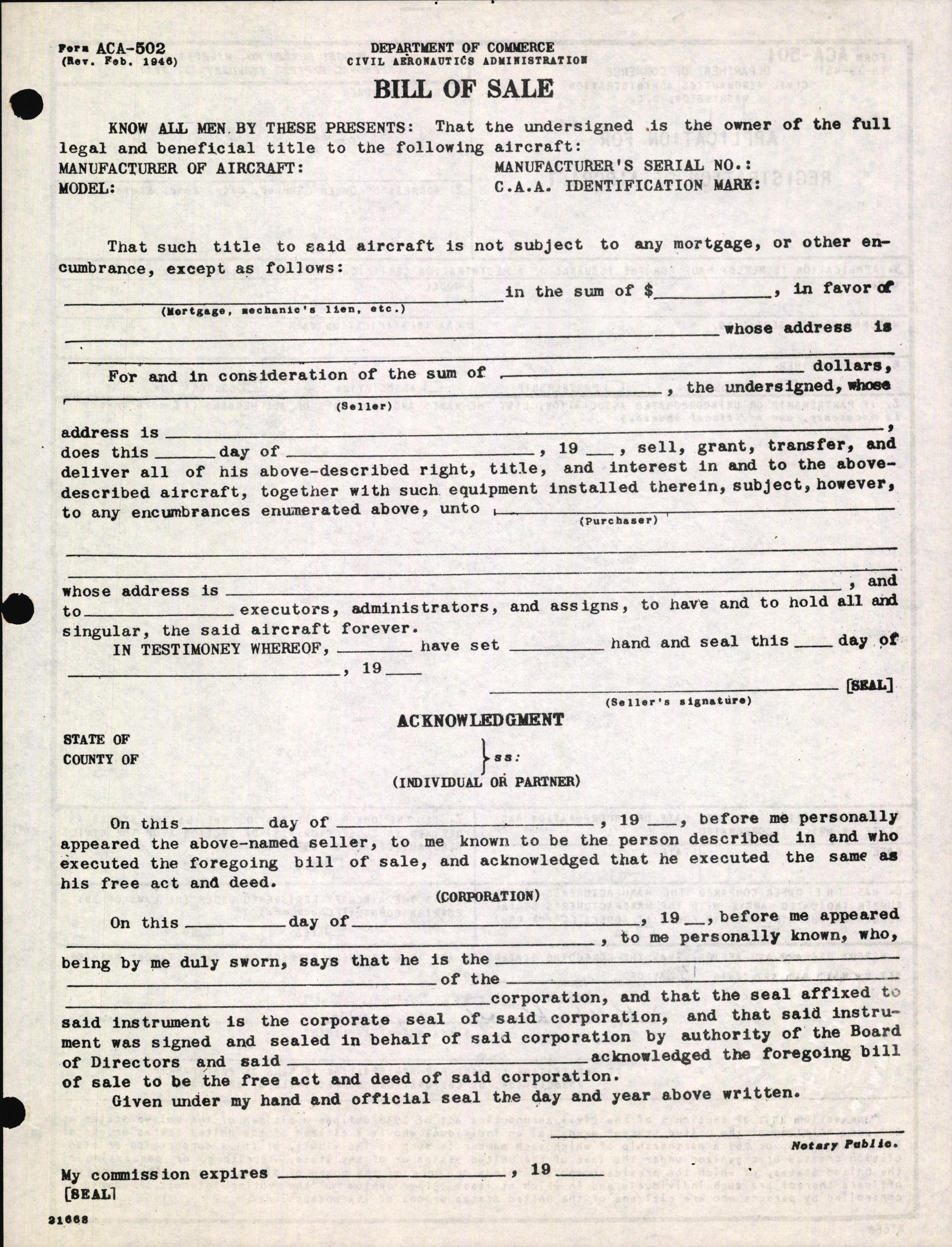 Sample page 4 from AirCorps Library document: Technical Information for Serial Number 2083