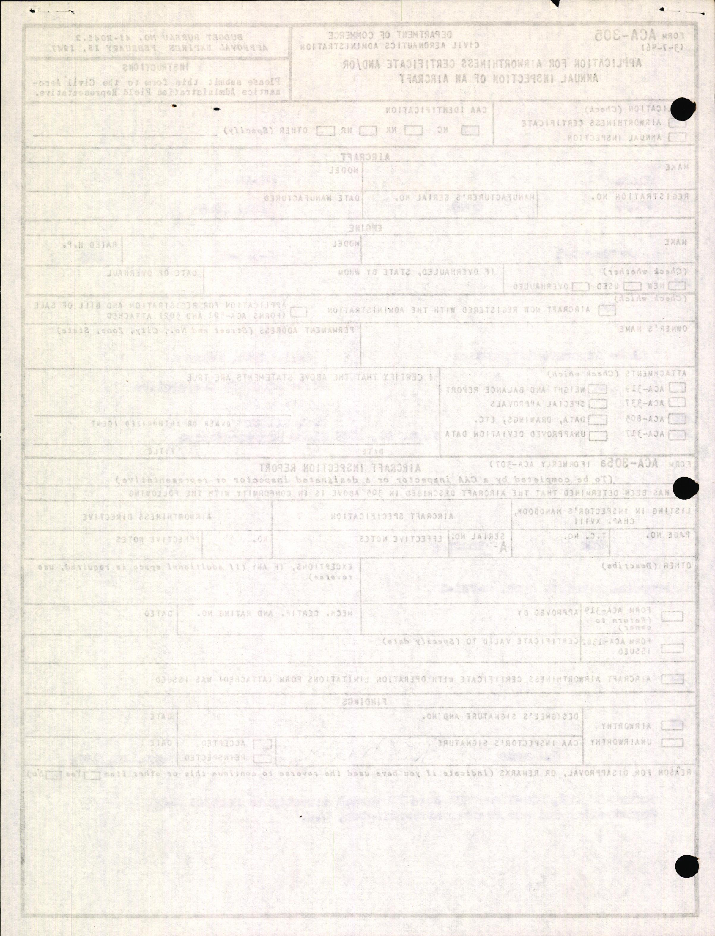 Sample page 4 from AirCorps Library document: Technical Information for Serial Number 2089