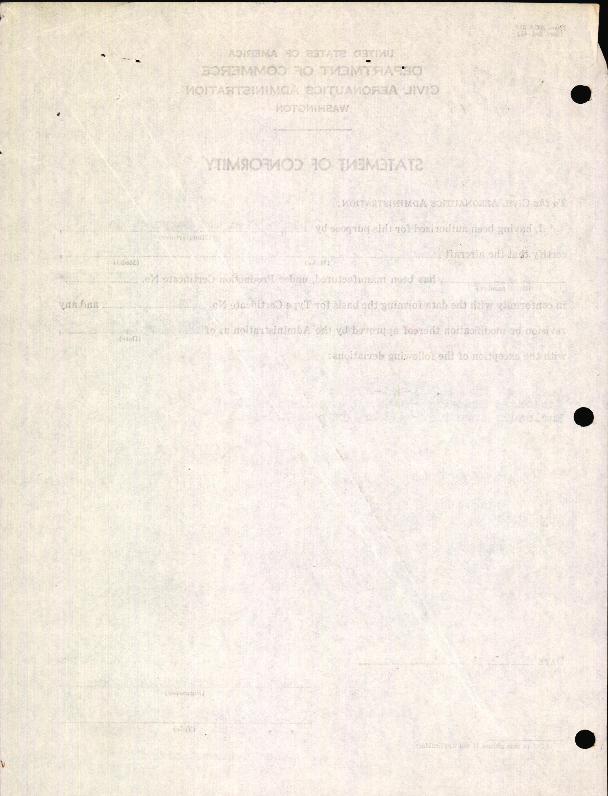 Sample page 2 from AirCorps Library document: Technical Information for Serial Number 2094