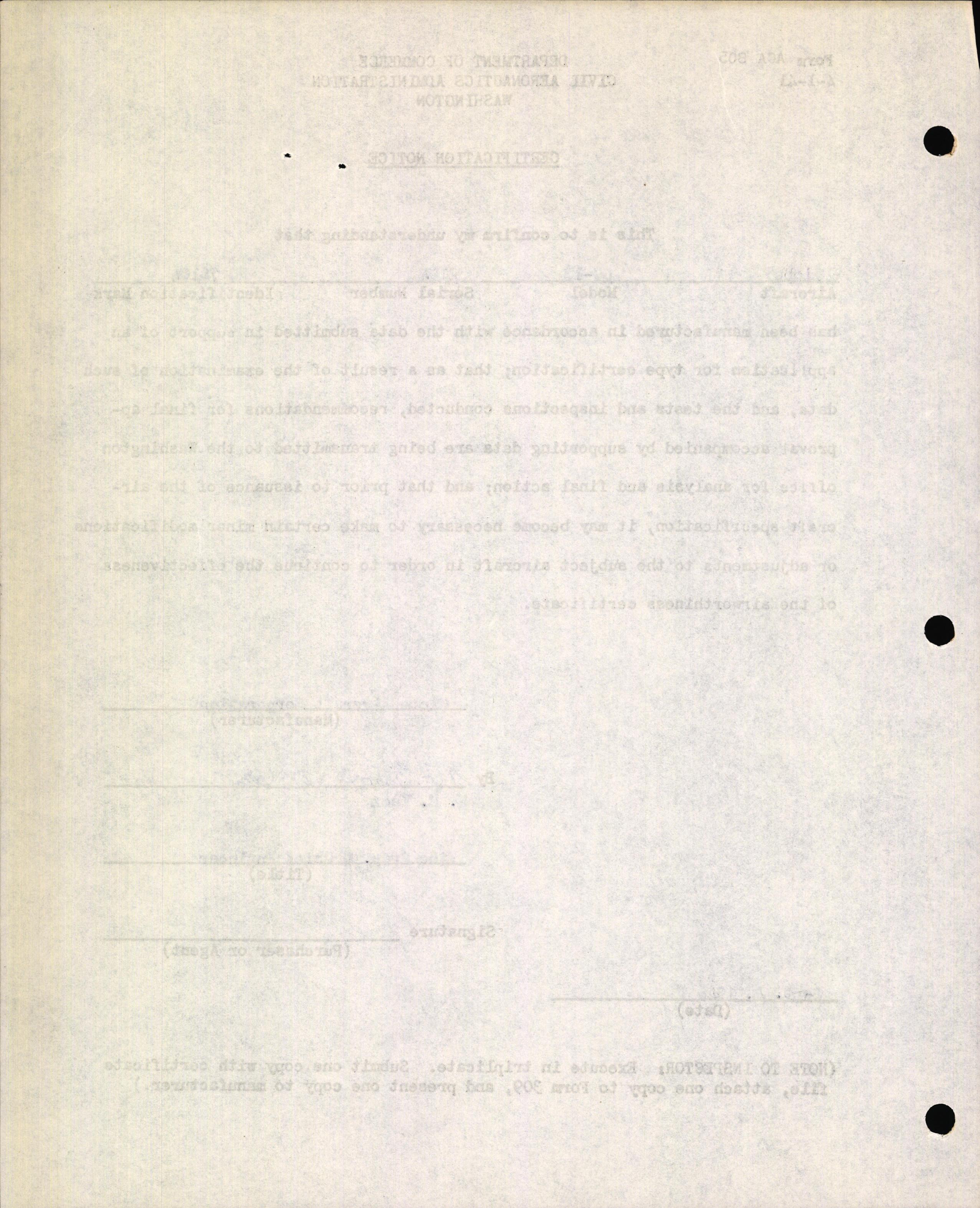 Sample page 4 from AirCorps Library document: Technical Information for Serial Number 2104