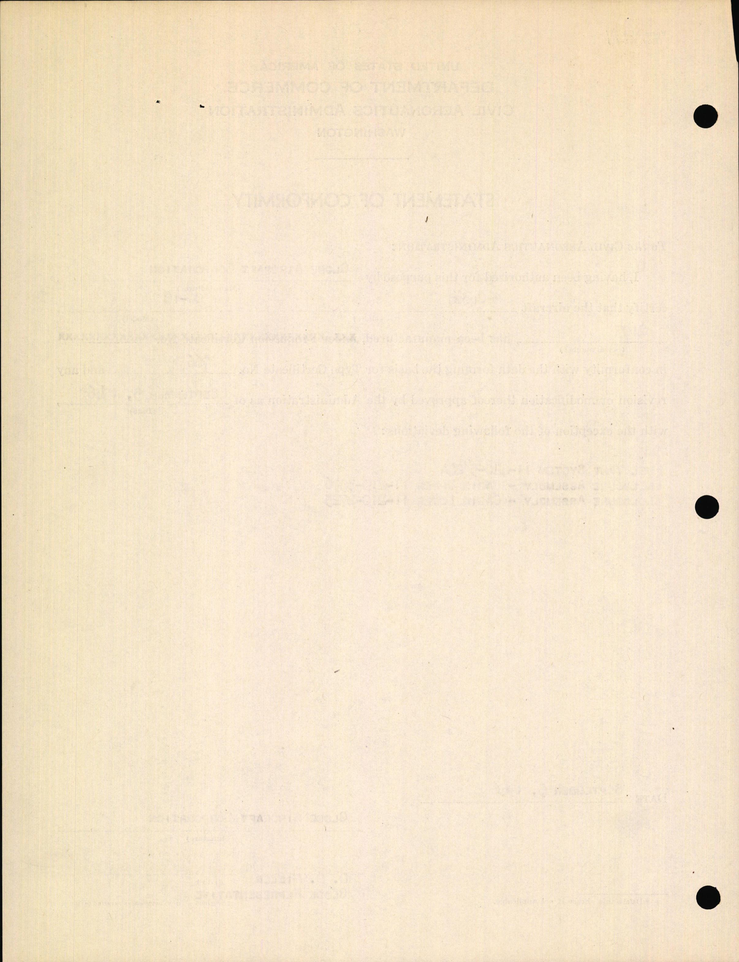 Sample page 4 from AirCorps Library document: Technical Information for Serial Number 2105