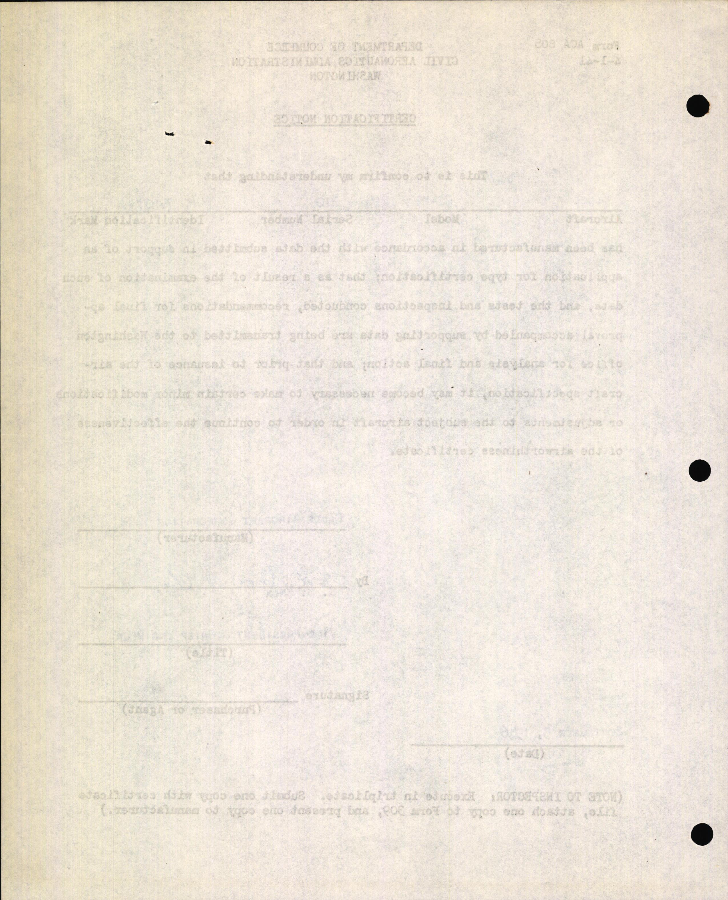 Sample page 2 from AirCorps Library document: Technical Information for Serial Number 2108