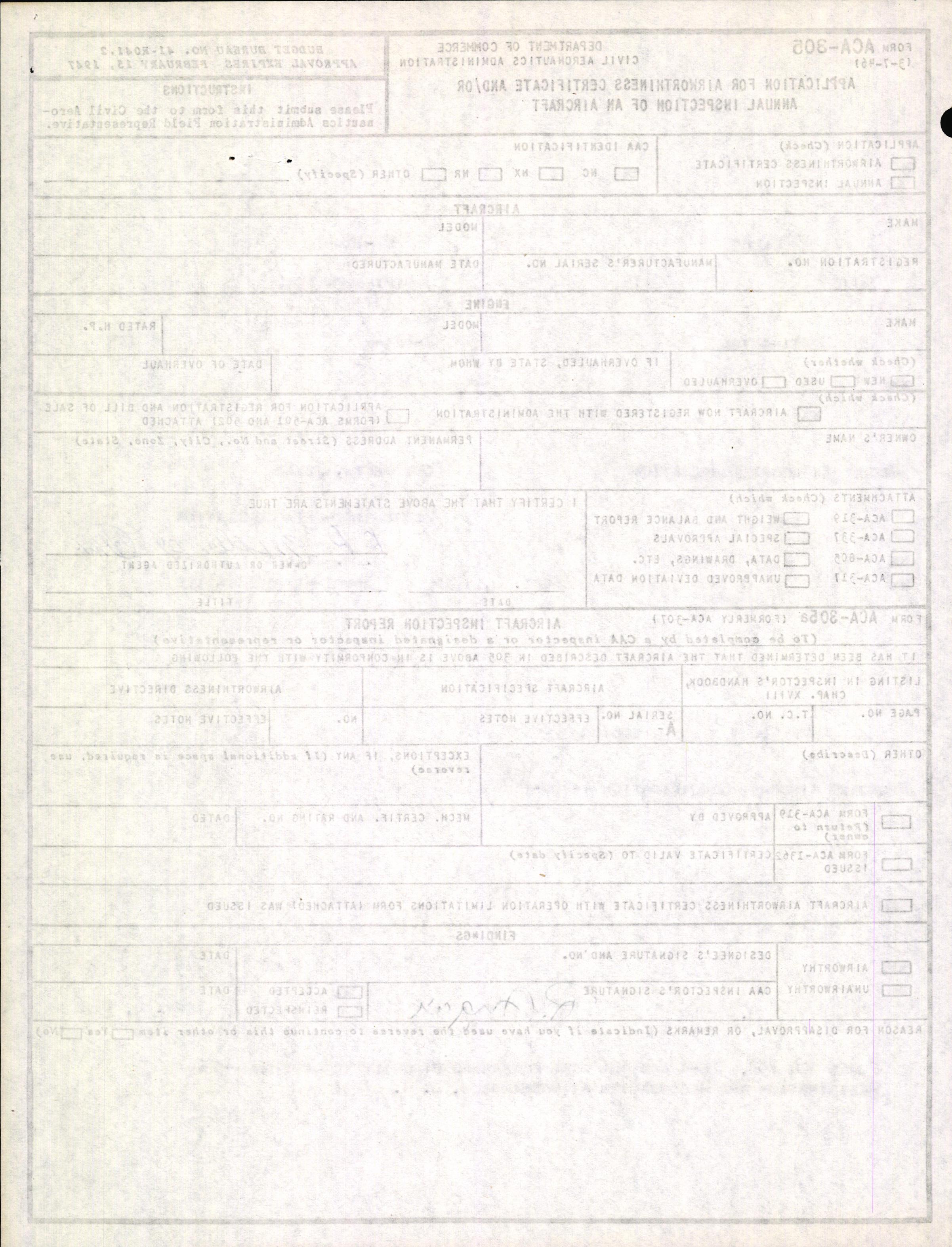 Sample page 4 from AirCorps Library document: Technical Information for Serial Number 2116