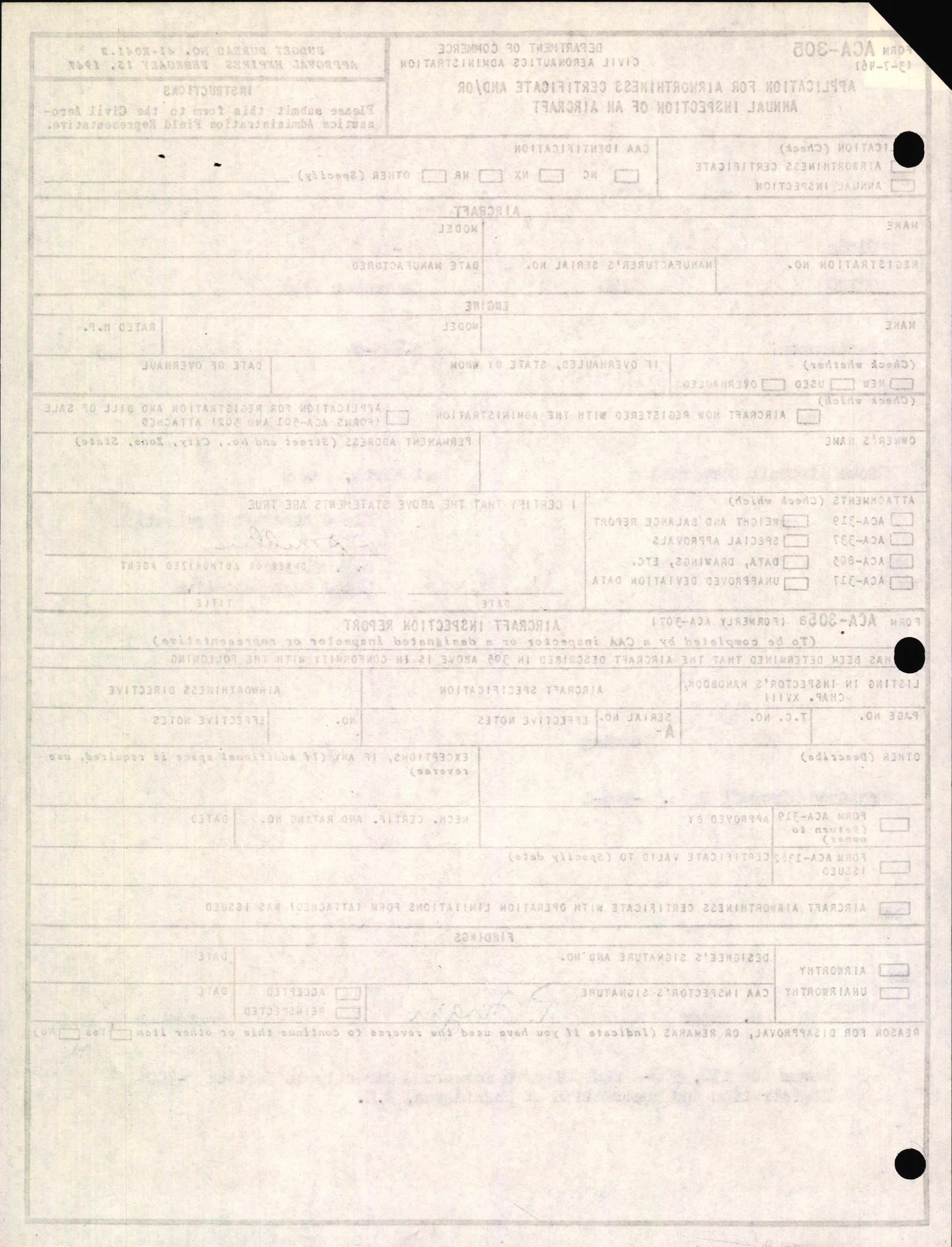 Sample page 4 from AirCorps Library document: Technical Information for Serial Number 2120