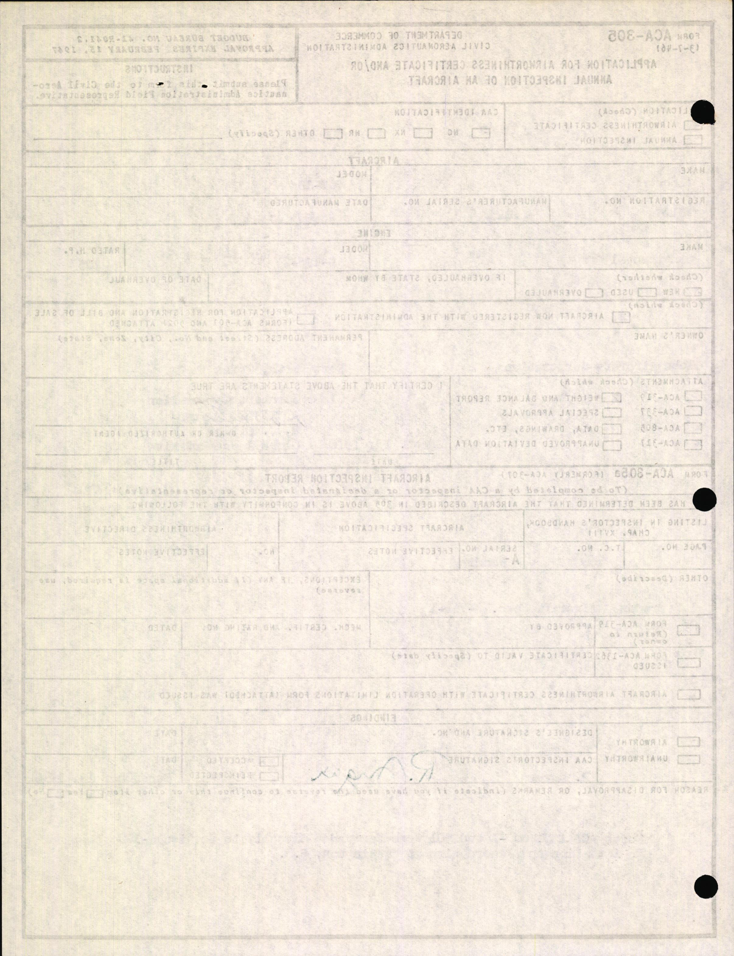 Sample page 4 from AirCorps Library document: Technical Information for Serial Number 2125