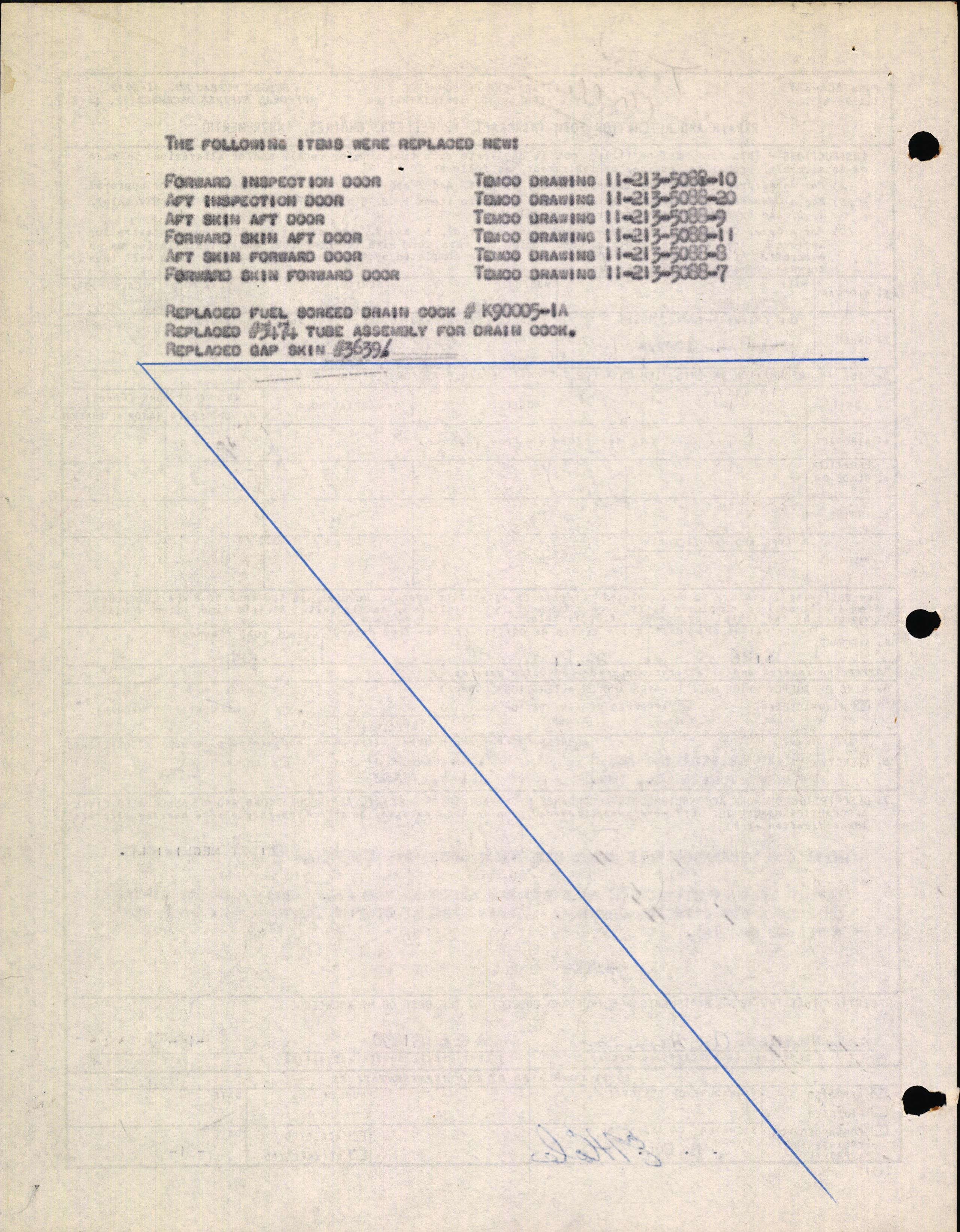 Sample page 2 from AirCorps Library document: Technical Information for Serial Number 2128