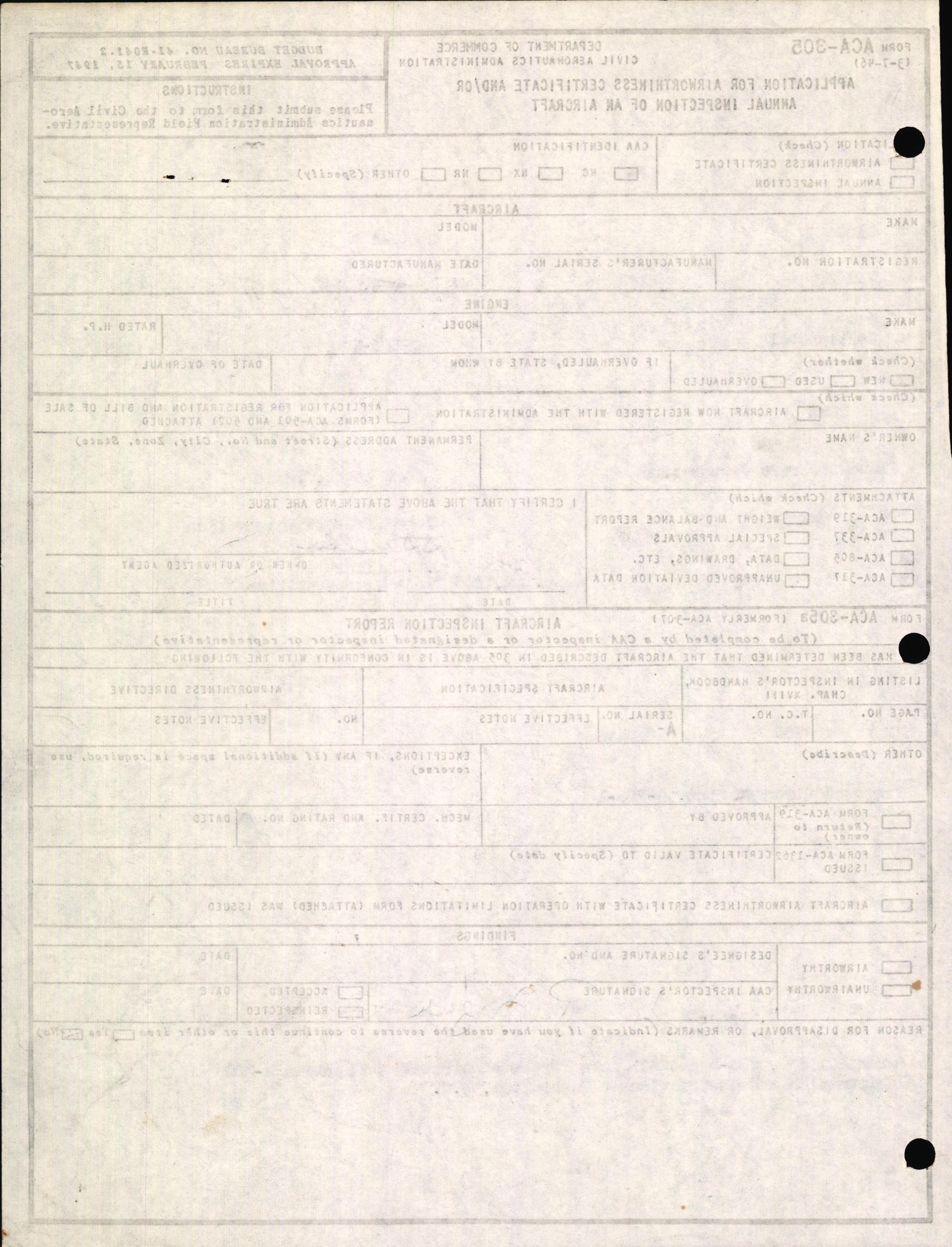 Sample page 2 from AirCorps Library document: Technical Information for Serial Number 2143