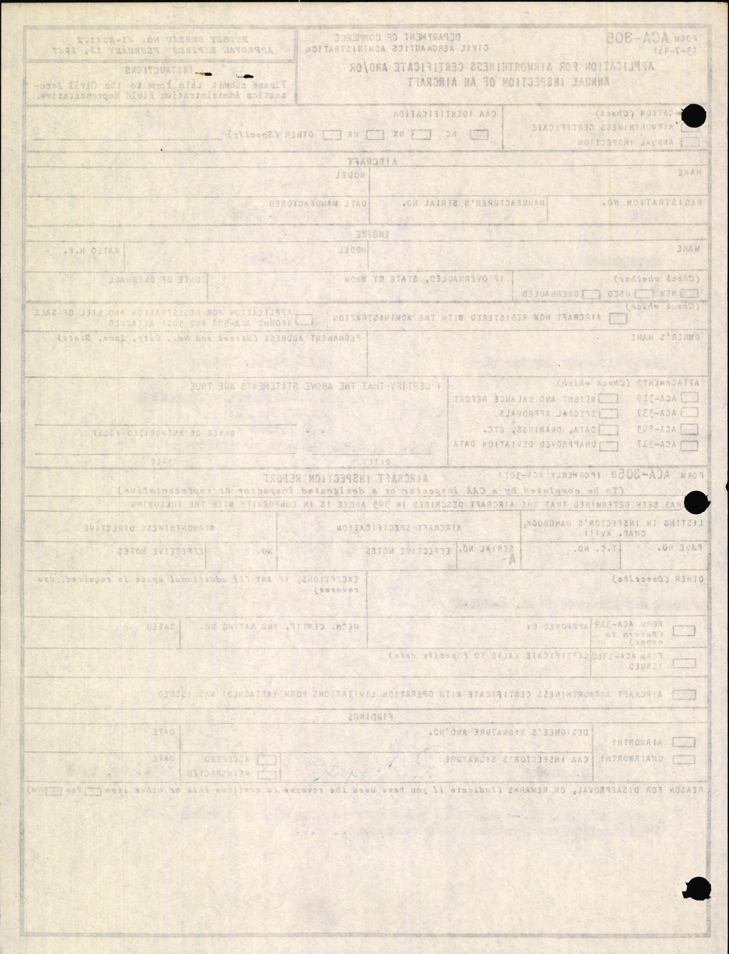 Sample page 2 from AirCorps Library document: Technical Information for Serial Number 2145