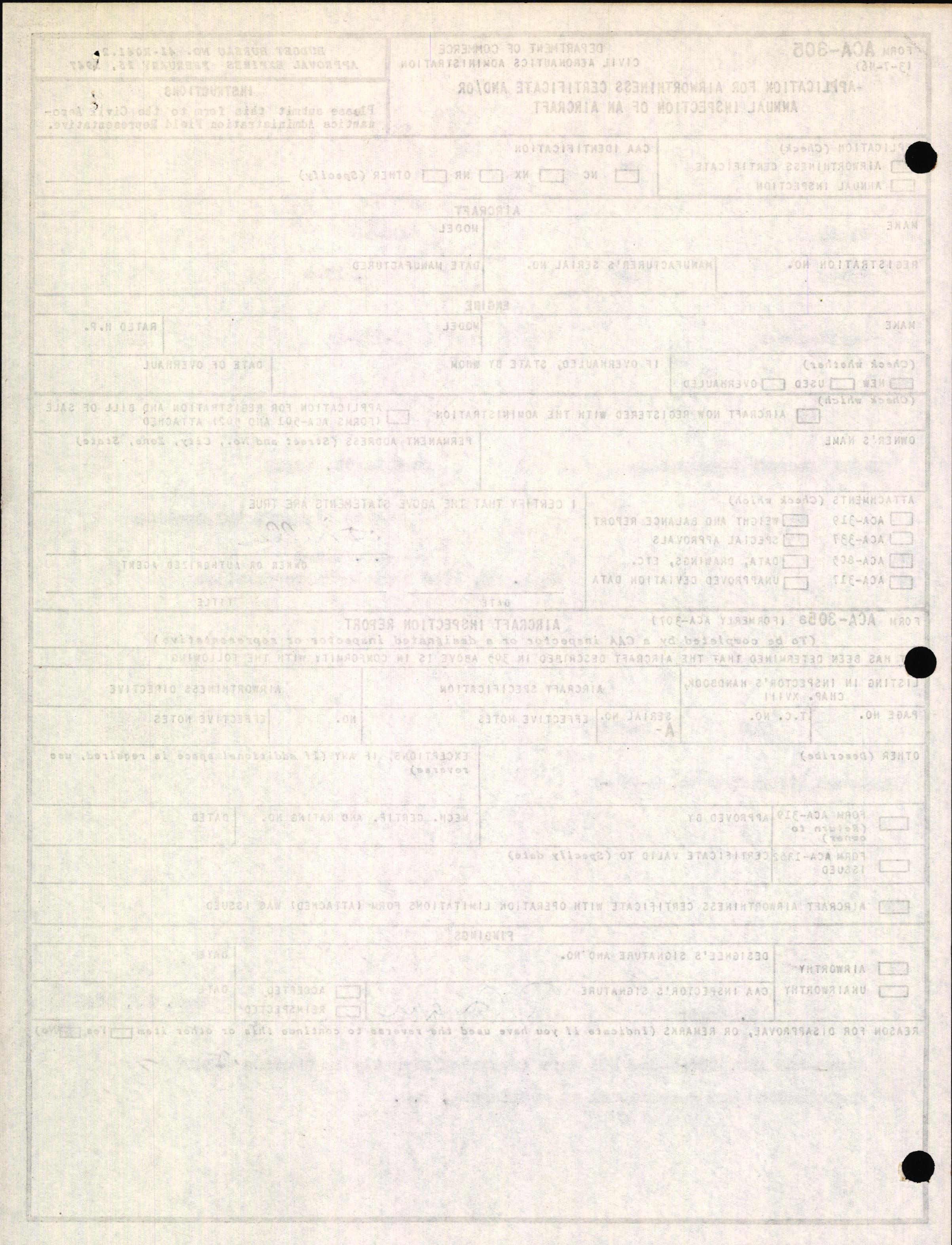 Sample page 2 from AirCorps Library document: Technical Information for Serial Number 2158