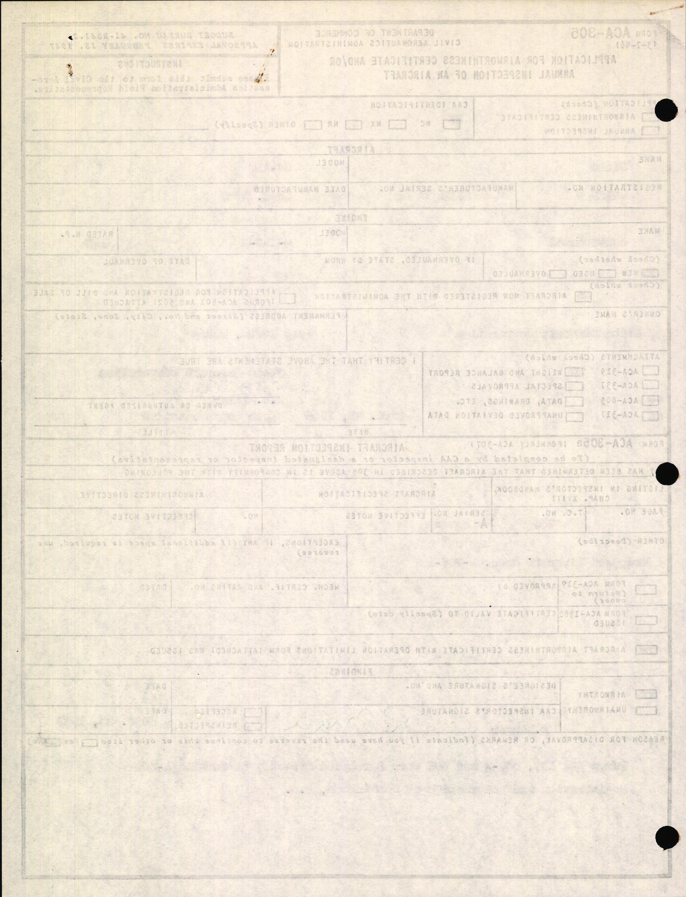 Sample page 4 from AirCorps Library document: Technical Information for Serial Number 2158