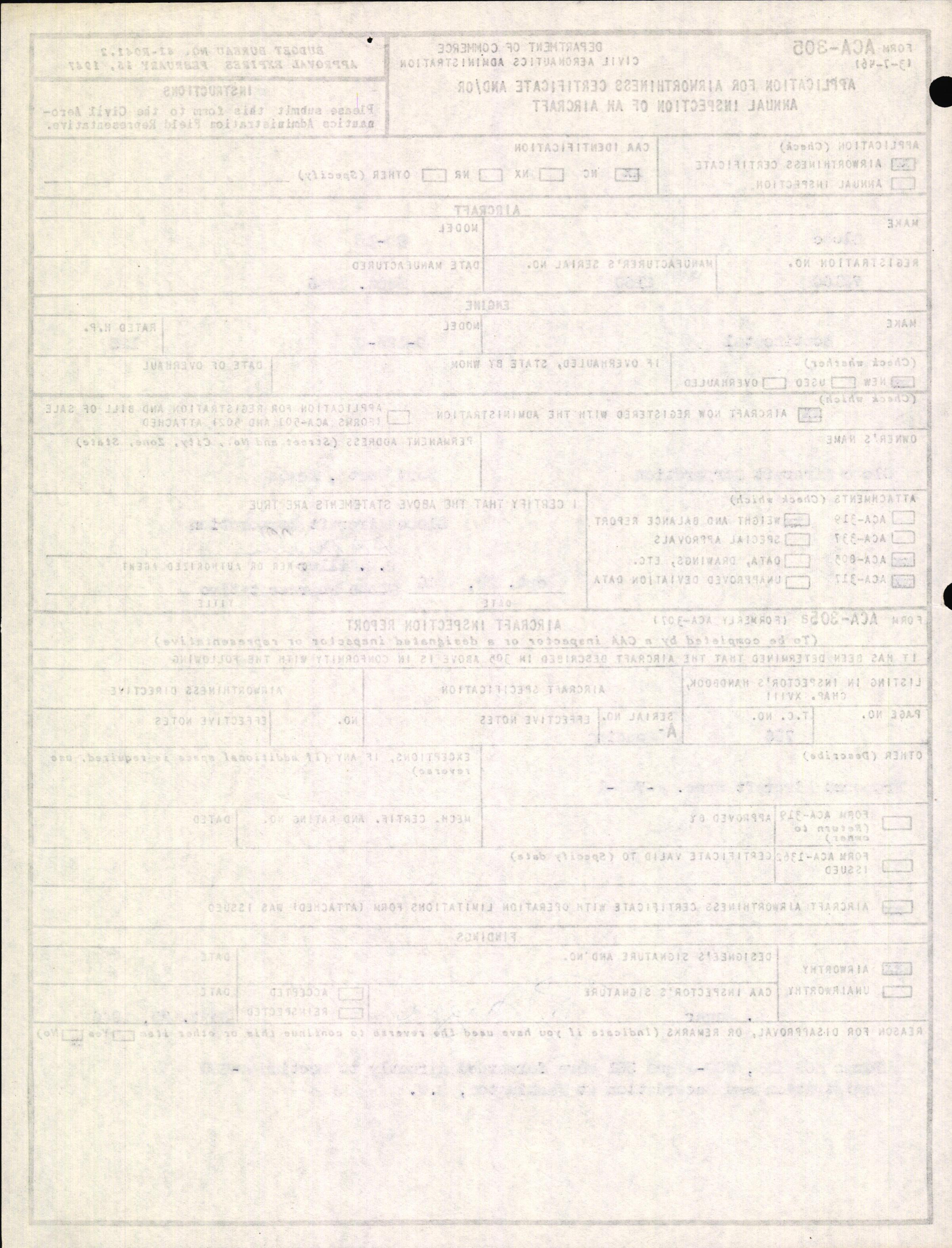 Sample page 4 from AirCorps Library document: Technical Information for Serial Number 2160