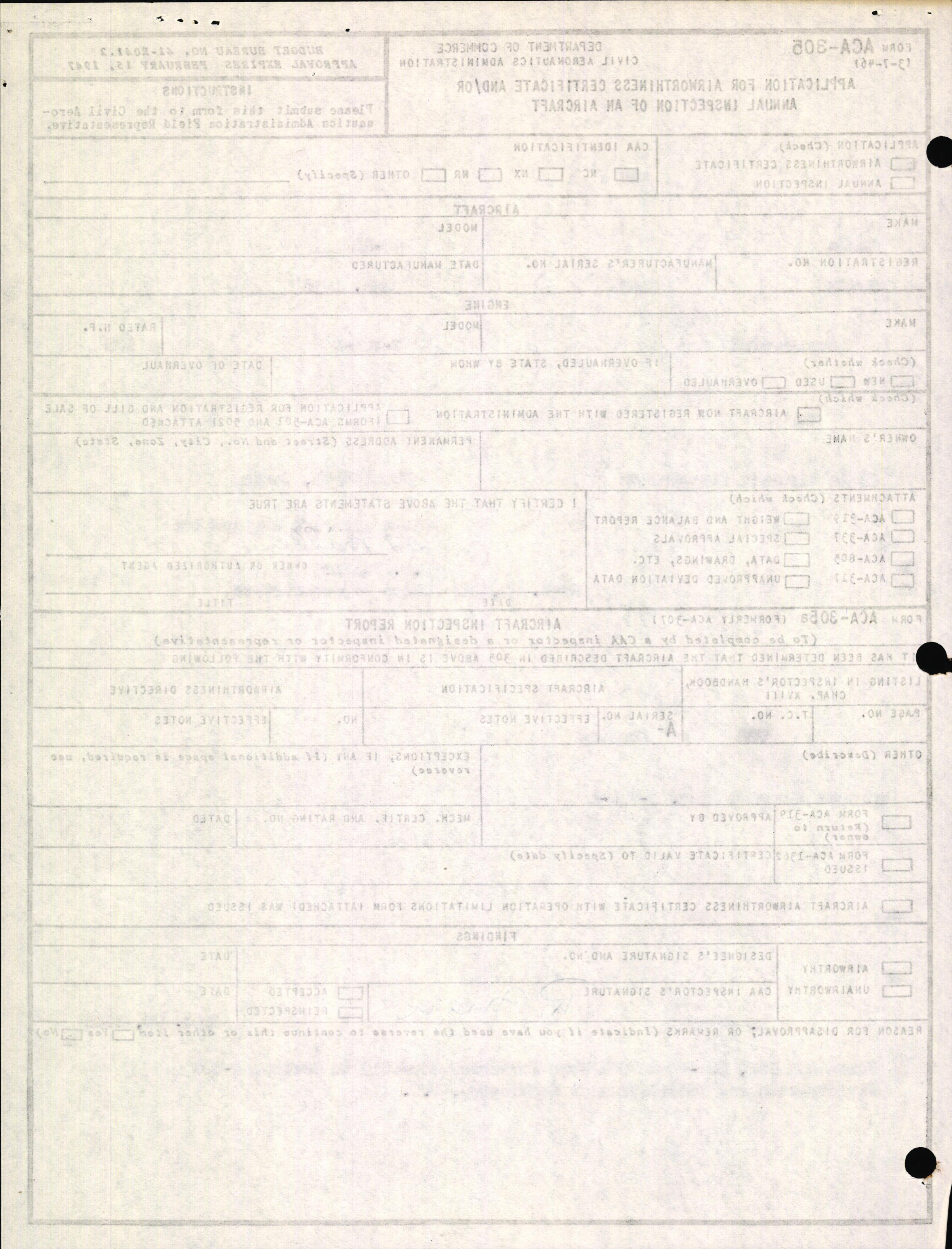 Sample page 4 from AirCorps Library document: Technical Information for Serial Number 2163