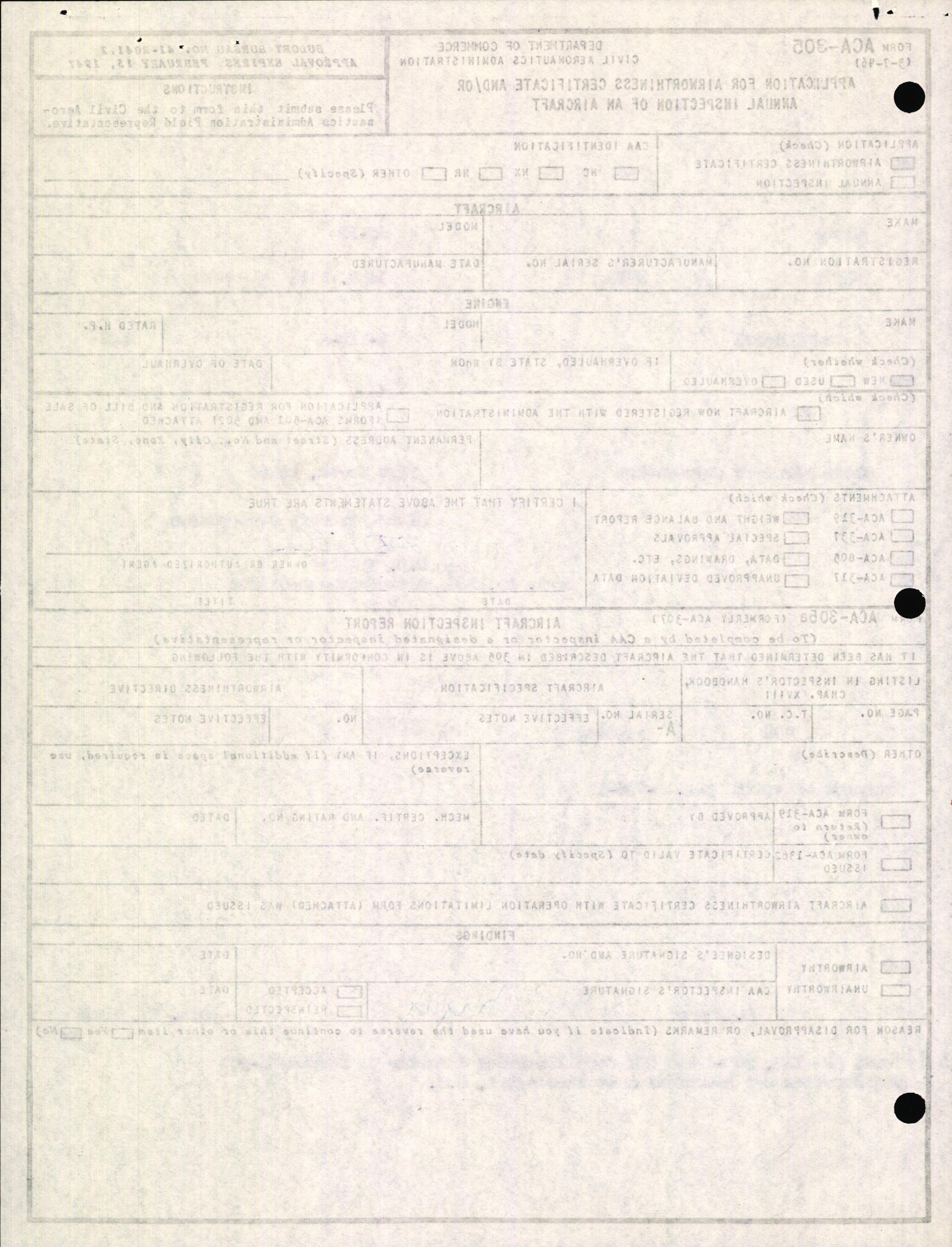 Sample page 4 from AirCorps Library document: Technical Information for Serial Number 2171