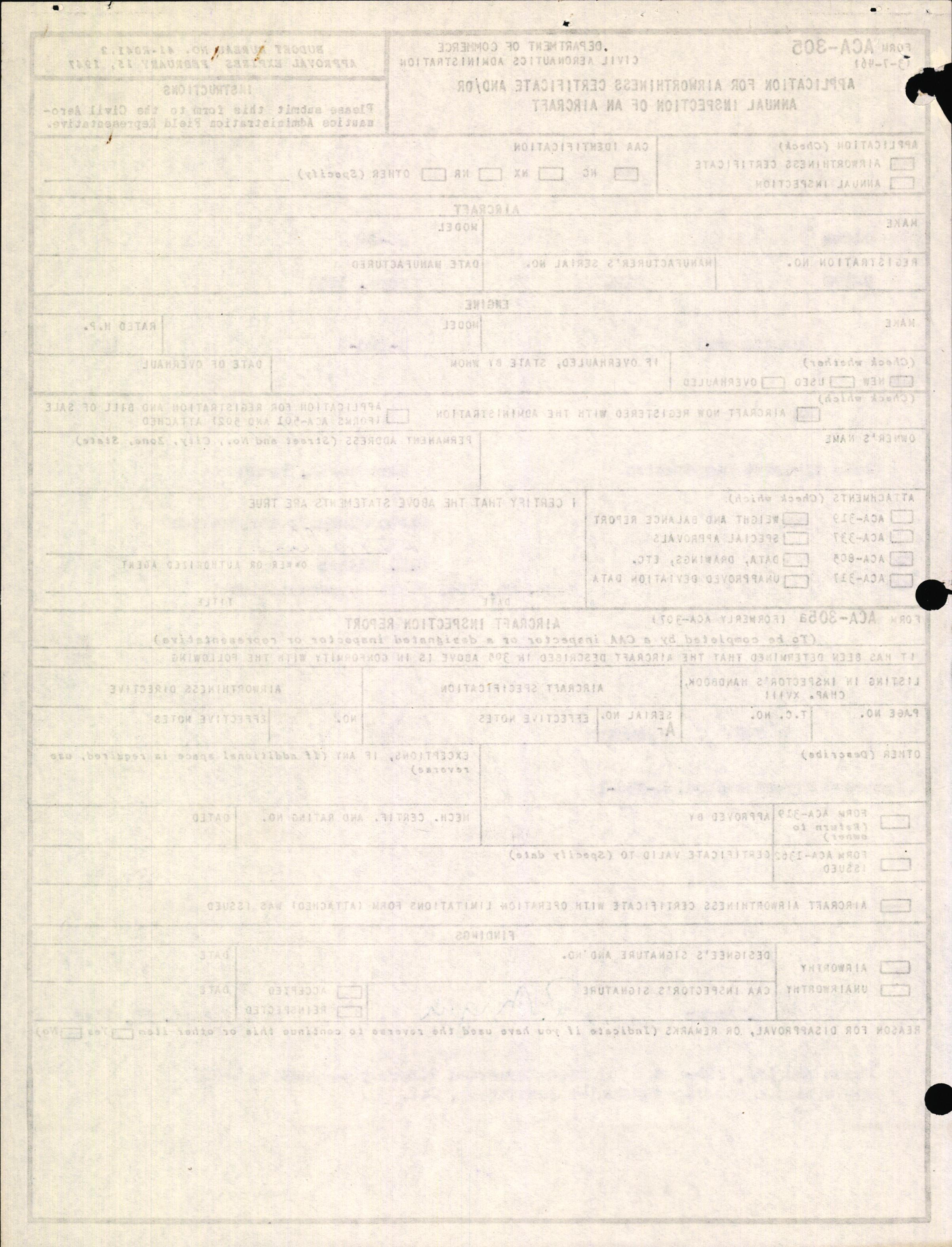 Sample page 2 from AirCorps Library document: Technical Information for Serial Number 2176