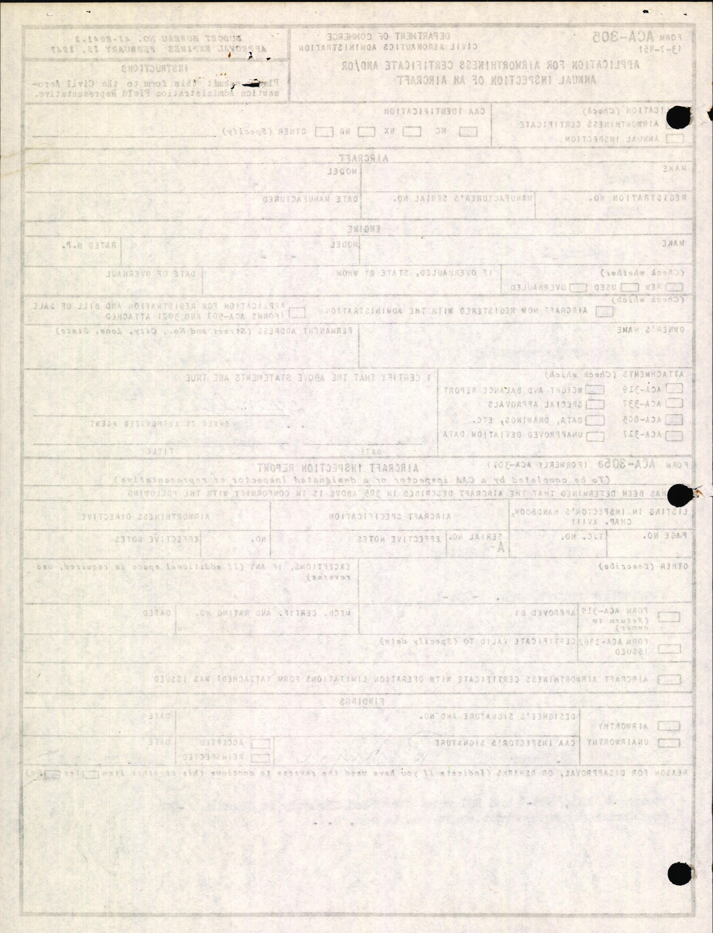 Sample page 2 from AirCorps Library document: Technical Information for Serial Number 2183